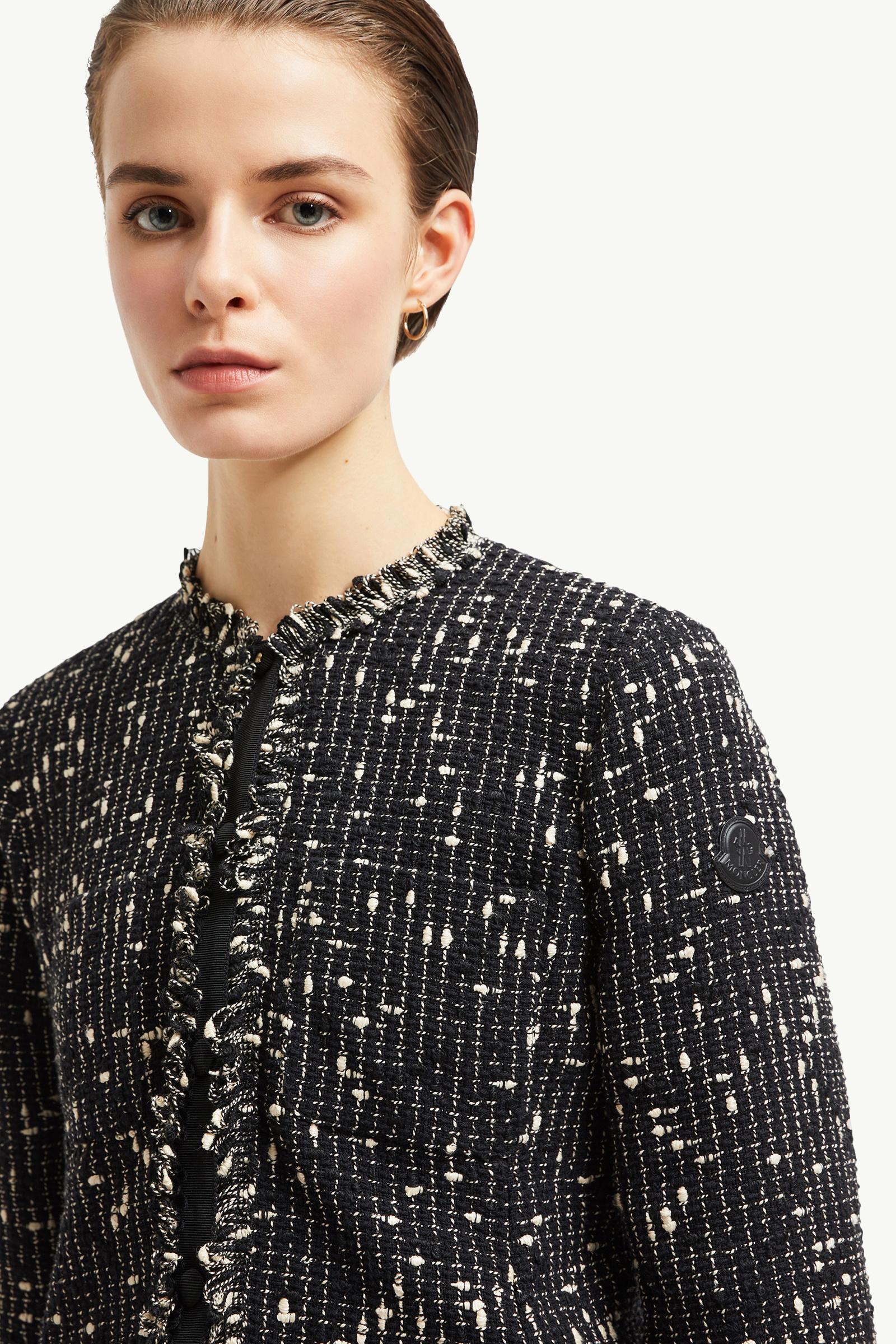 Veste Verneuil en tweed Femmes Noir Moncler 1