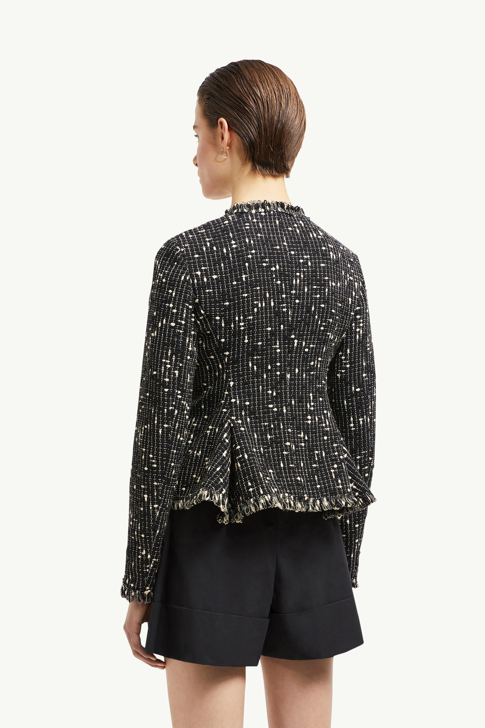 Verneuil Tweed Jacket Women Black Moncler 4