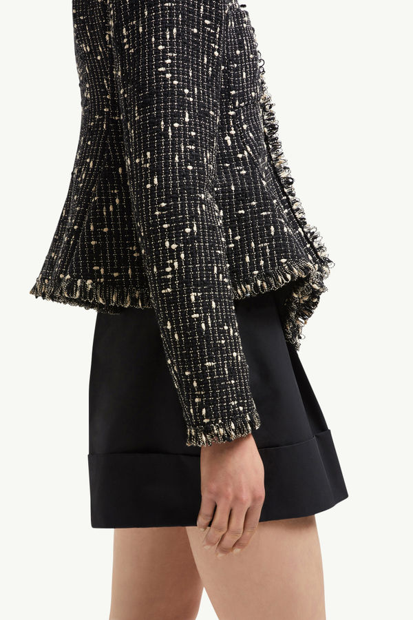 Verneuil Tweed Jacket Women Black Moncler 5