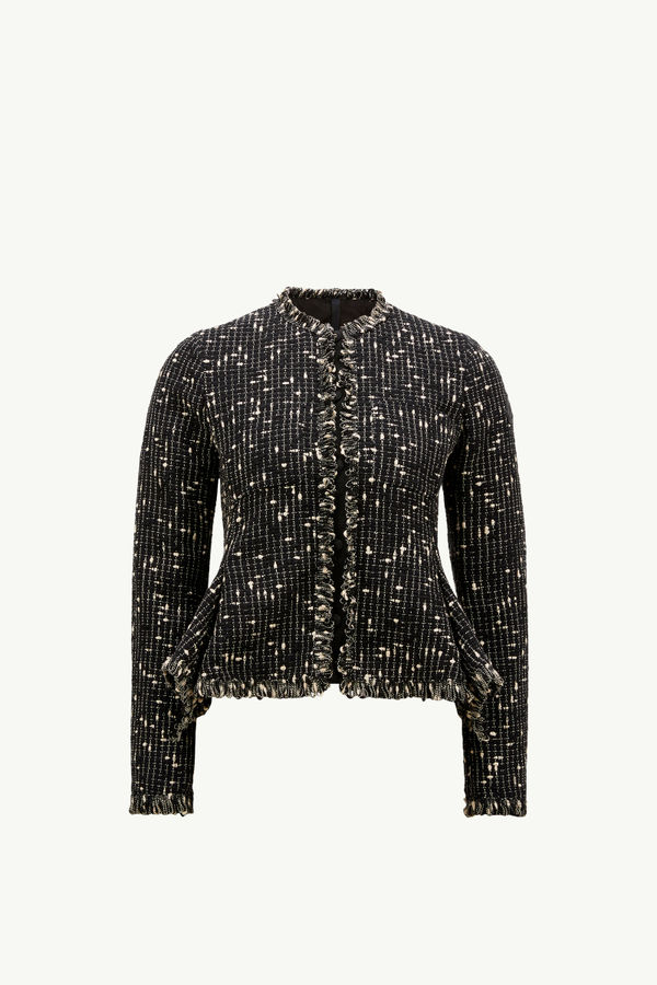 Verneuil Tweed Jacket Women Black Moncler 2
