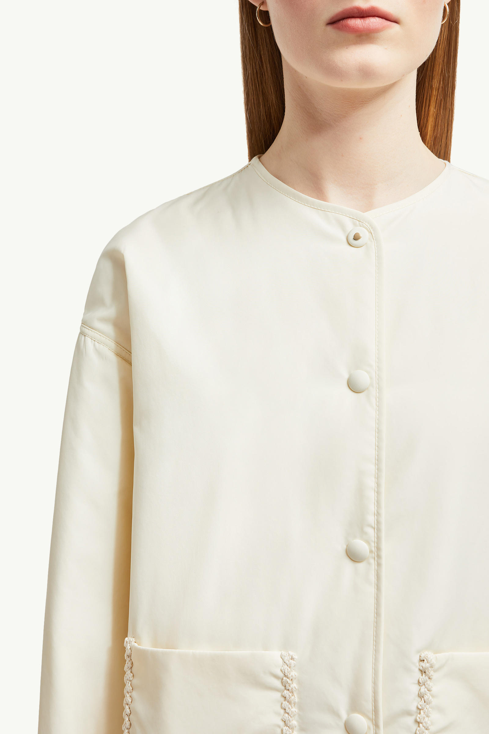 Giacca imbottita corta Nevers Donna Bianco Moncler 6