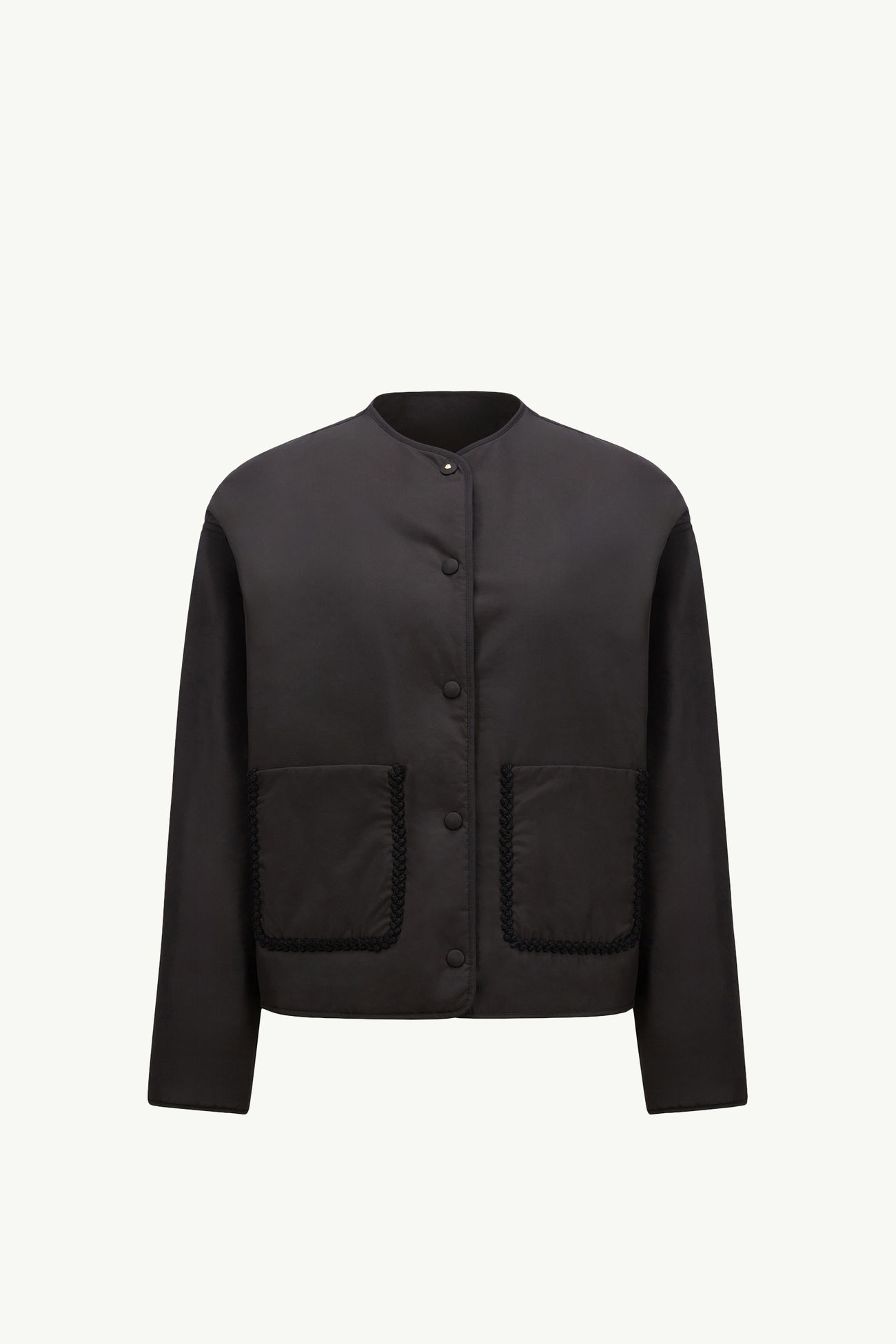 Nevers Short Padded Jacket Women Black Moncler 2