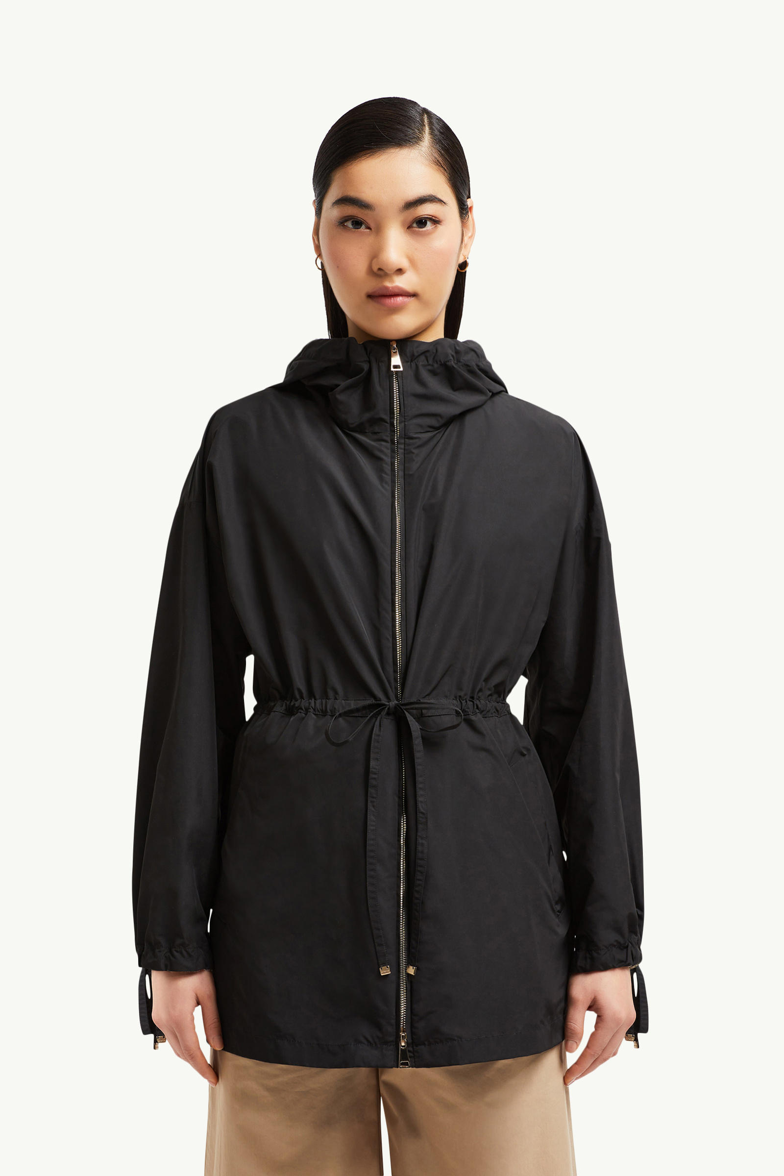 Parka con cappuccio Saverne Donna Nero Moncler 3