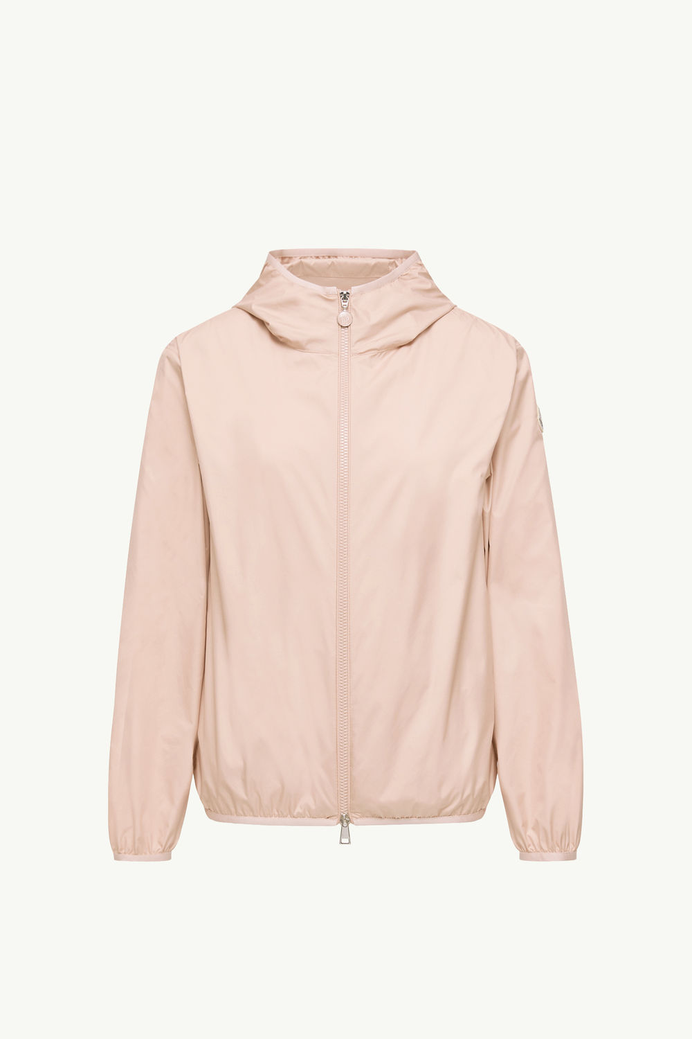 Fegeo Hooded Windbreaker Women Pink Moncler 2