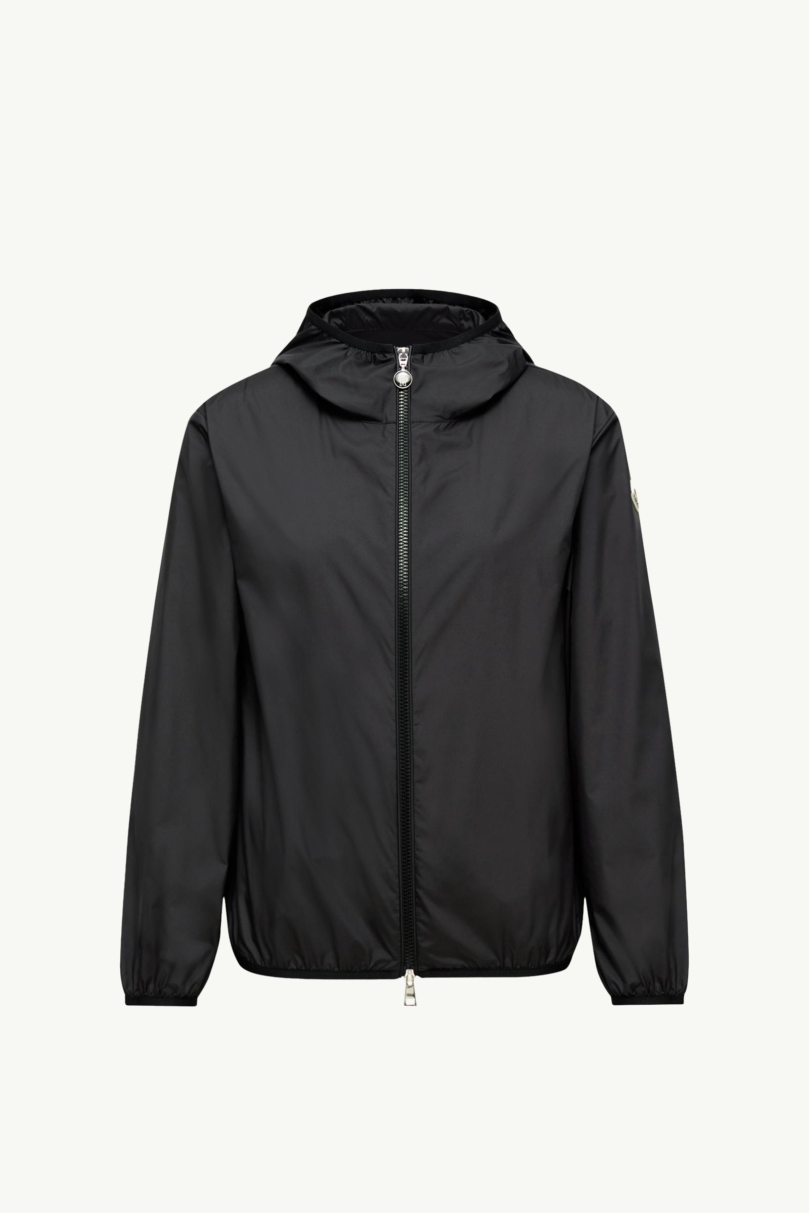 【24SS NEW】MONCLER_woman / Fegeo フード付き ジャケット / 黒 Moncler Fegeo Hooded Jacket | Black | FARFETCH