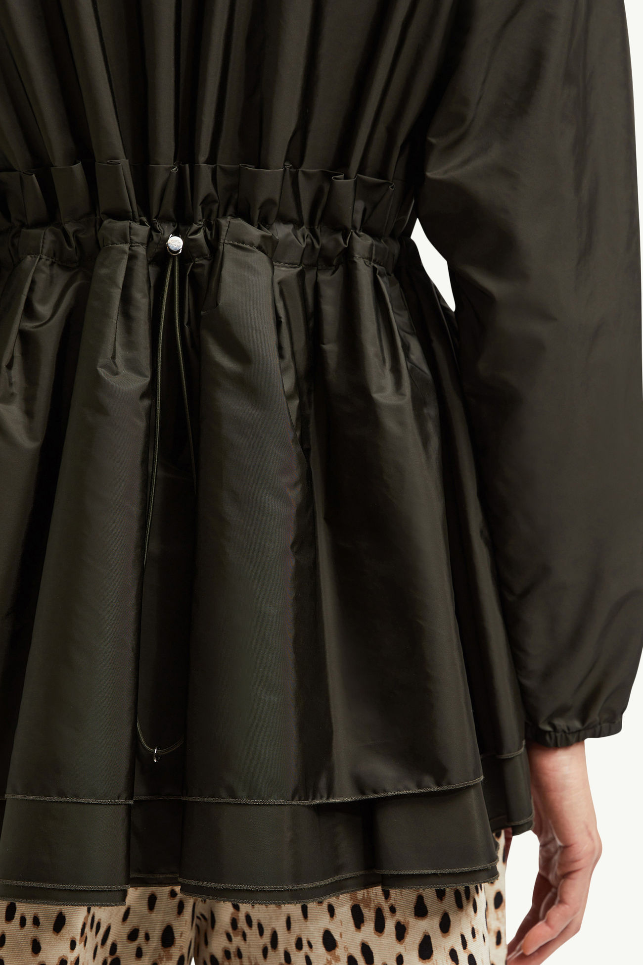 Wete Kapuzenjacke Damen Dunkelgrün Moncler 6