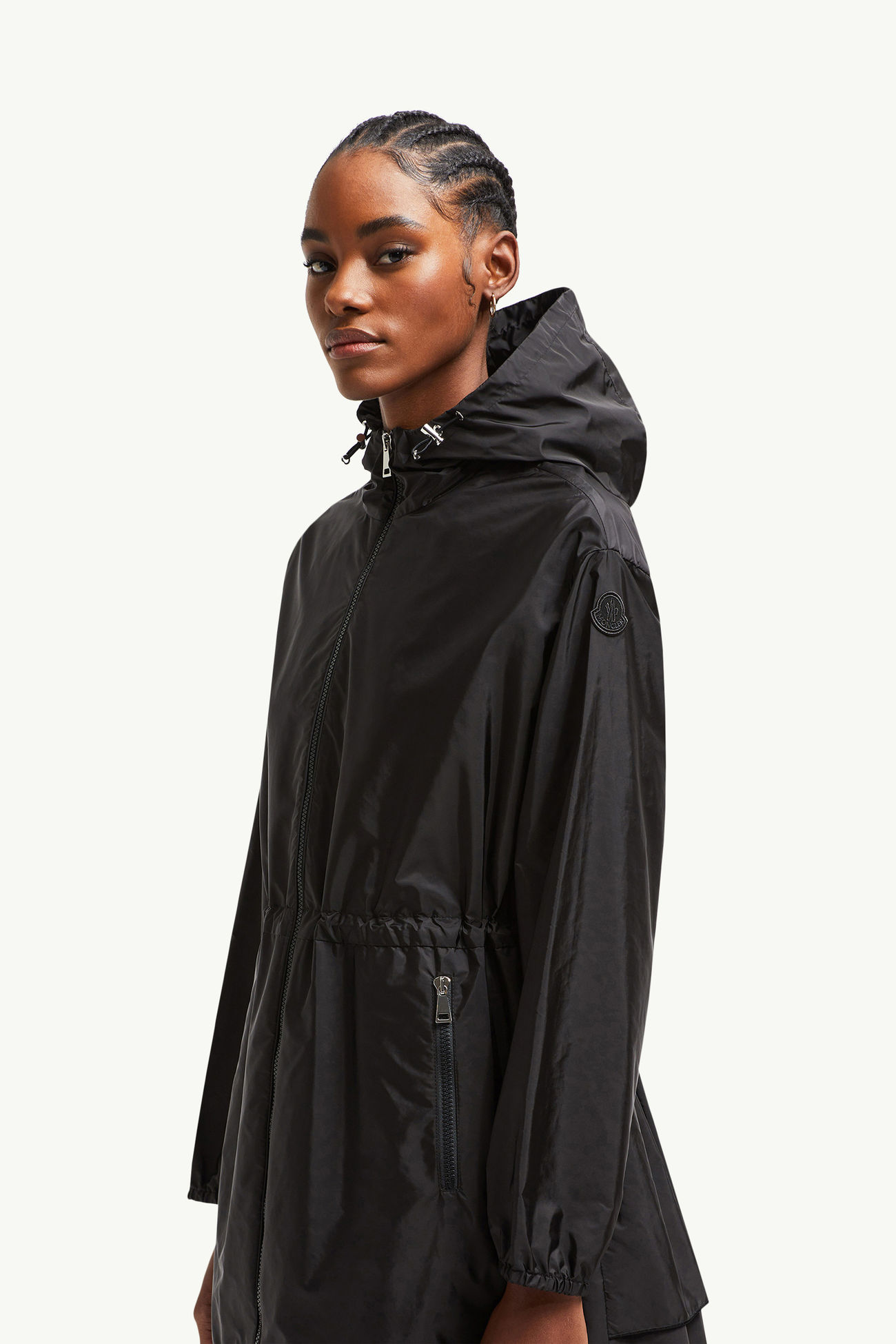 Wete女士连帽夹克外套 女士 黑色 Moncler 1