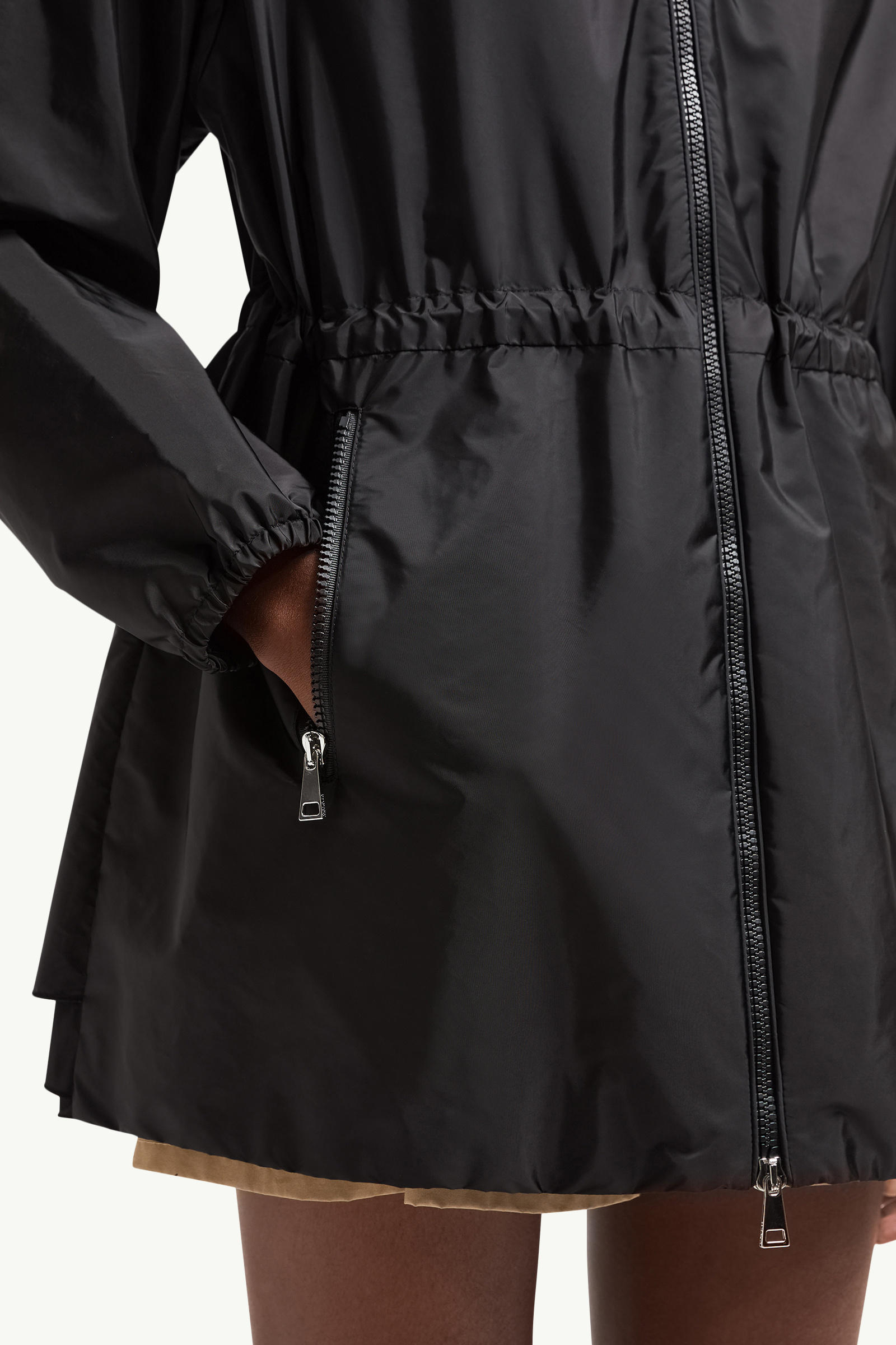 Wete Hooded Jacket Women Black Moncler 5