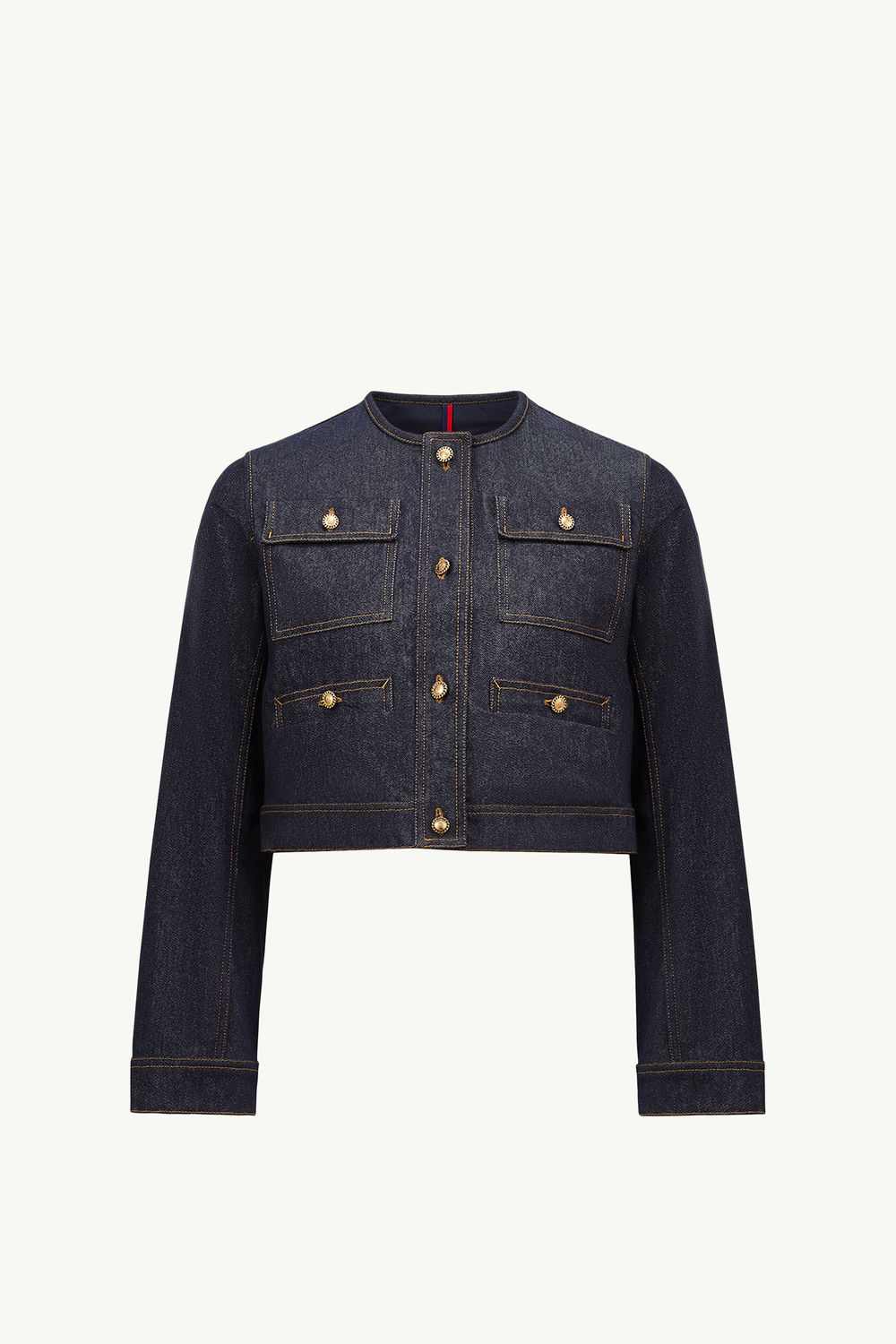 Tencin Denim Jacket Women Denim Blue Moncler 2