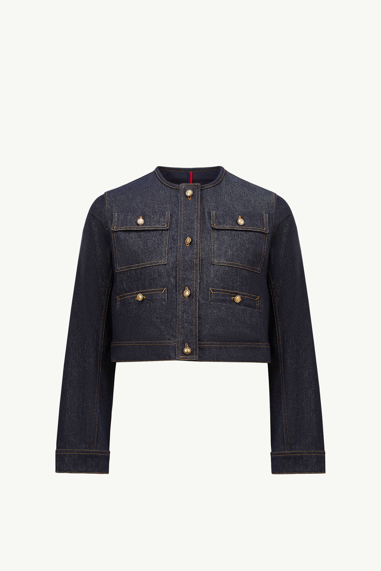 Tencin Denim Jacket Women Denim Blue Moncler 2