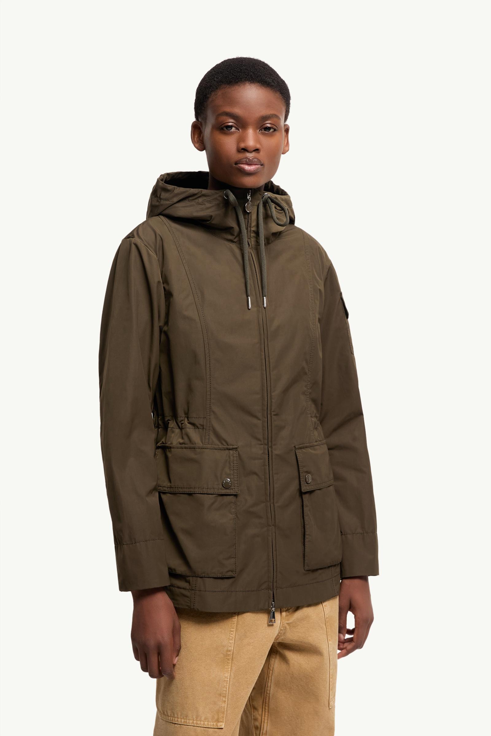 Olive Green Leandro Hooded Parka Jacket - Long Jackets & Parka for