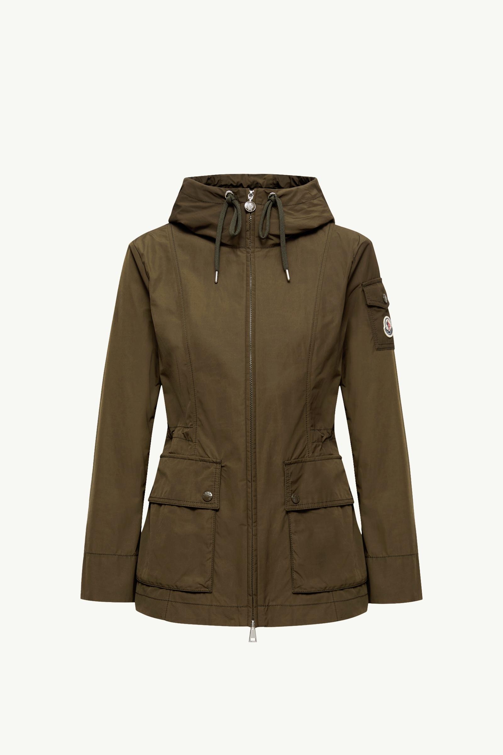 Olive Green Leandro Hooded Parka Jacket - Long Jackets & Parka for