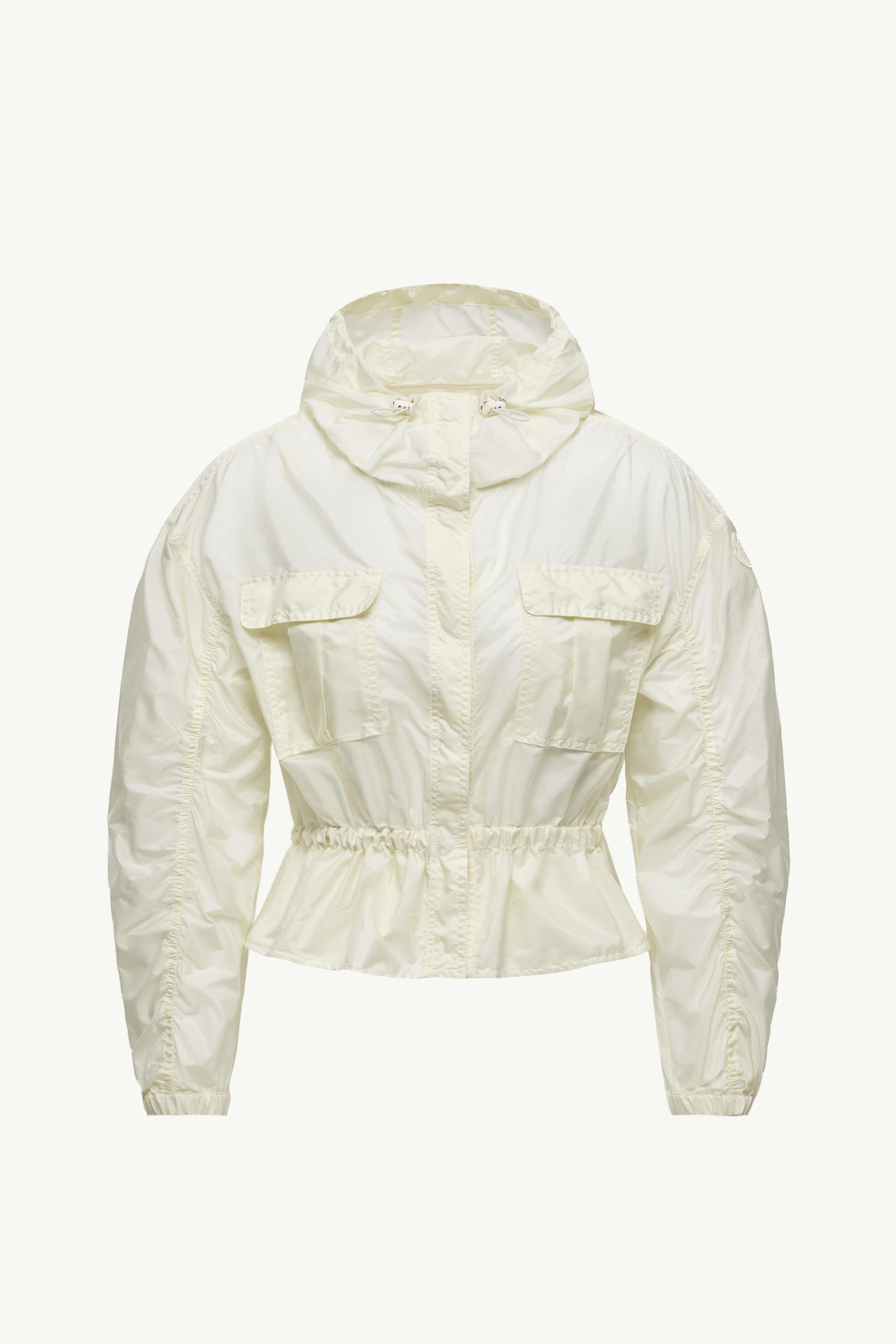 Veste à capuche et basque Curton Femmes Blanc Moncler 2