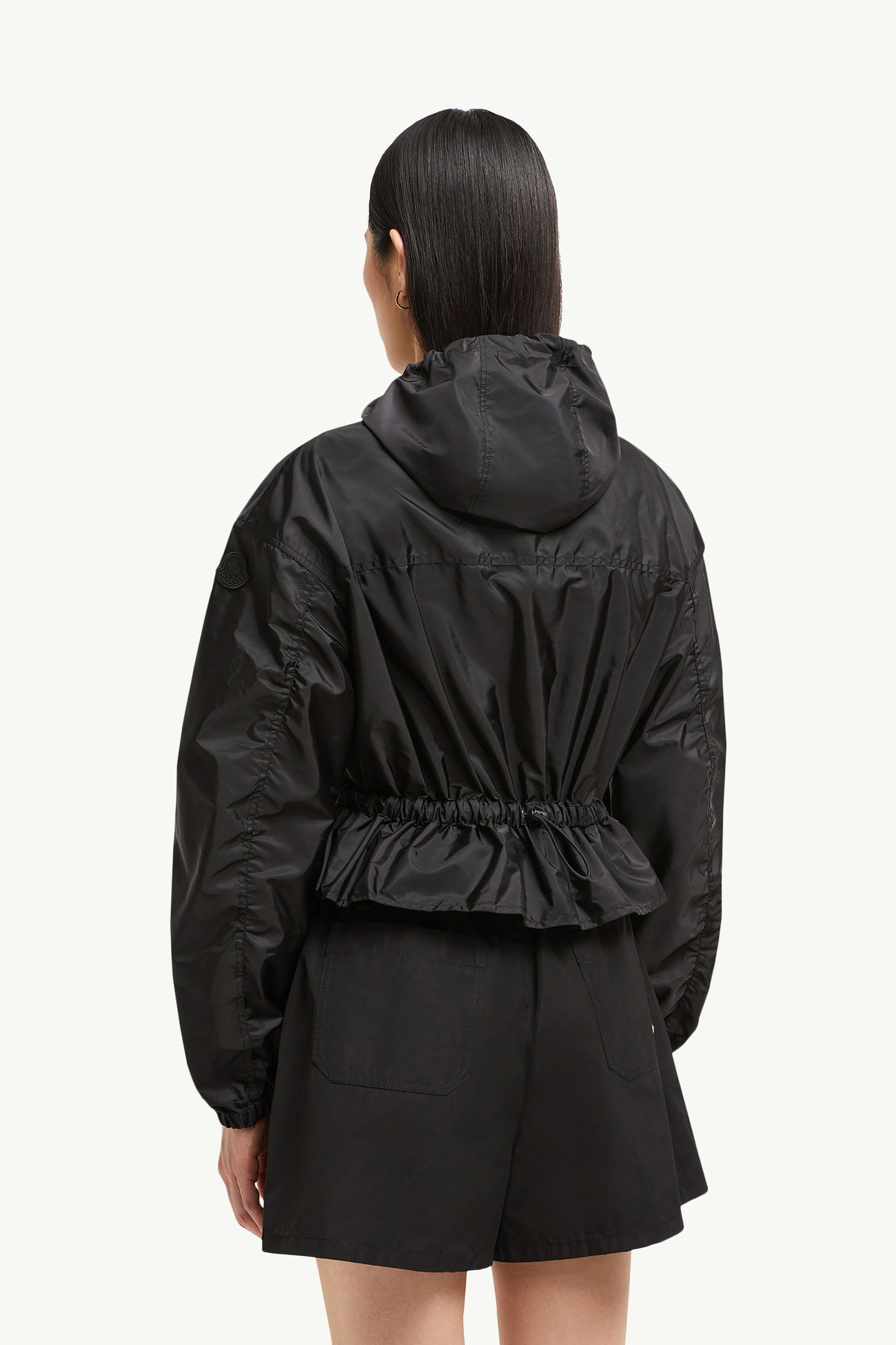Curton Kapuzenjacke mit Schößchen Damen Schwarz Moncler 4