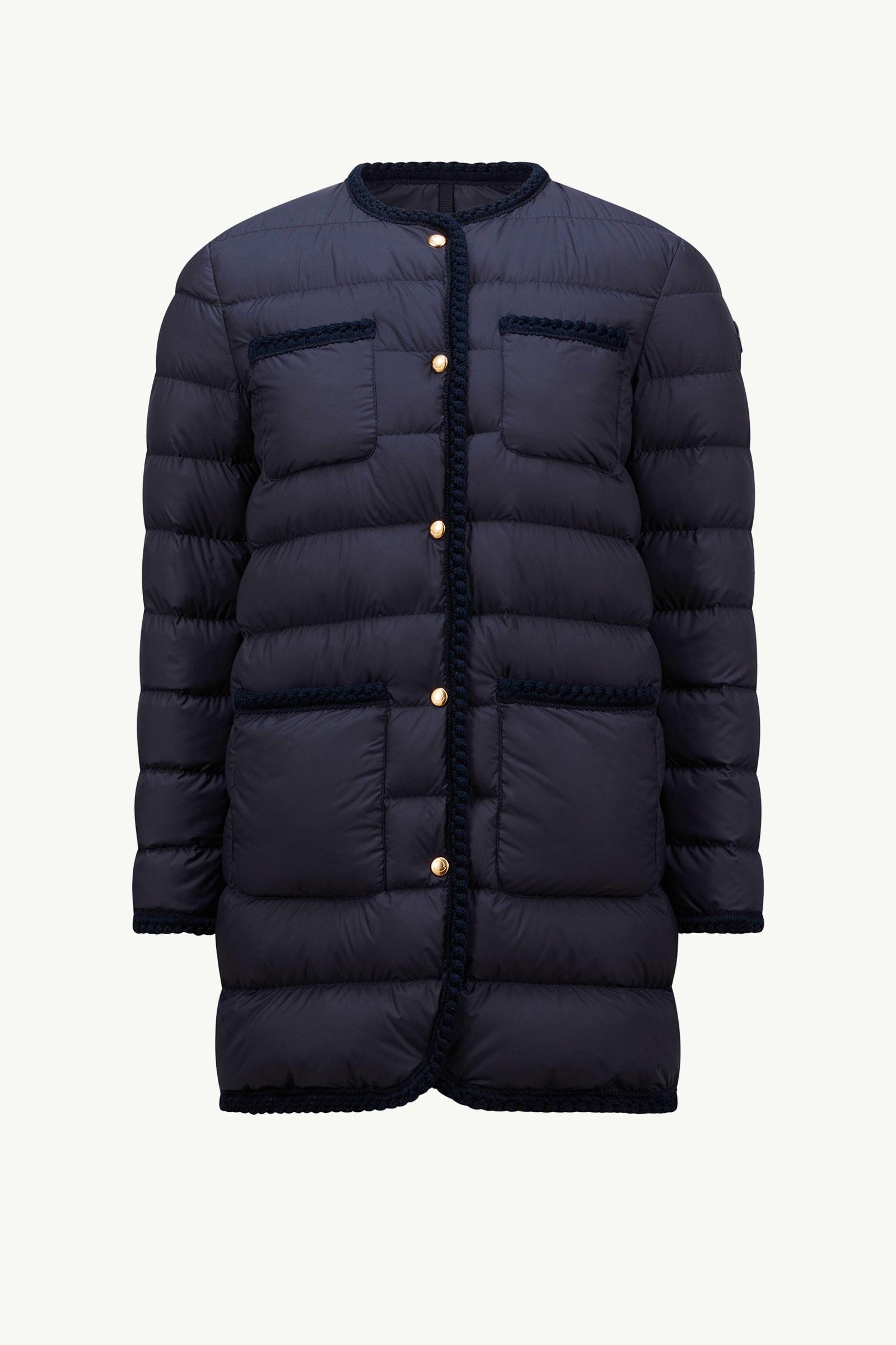 Gencaylong Braided Trim Mid-Length Down Jacket _findInBoutique_image