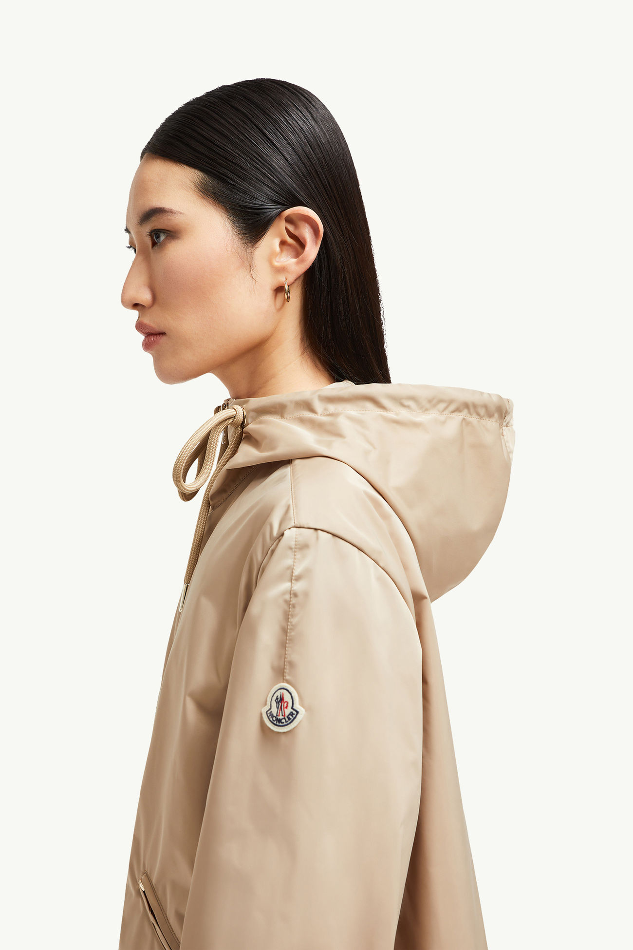Cassiopea連帽外套 女士 米色 Moncler 1