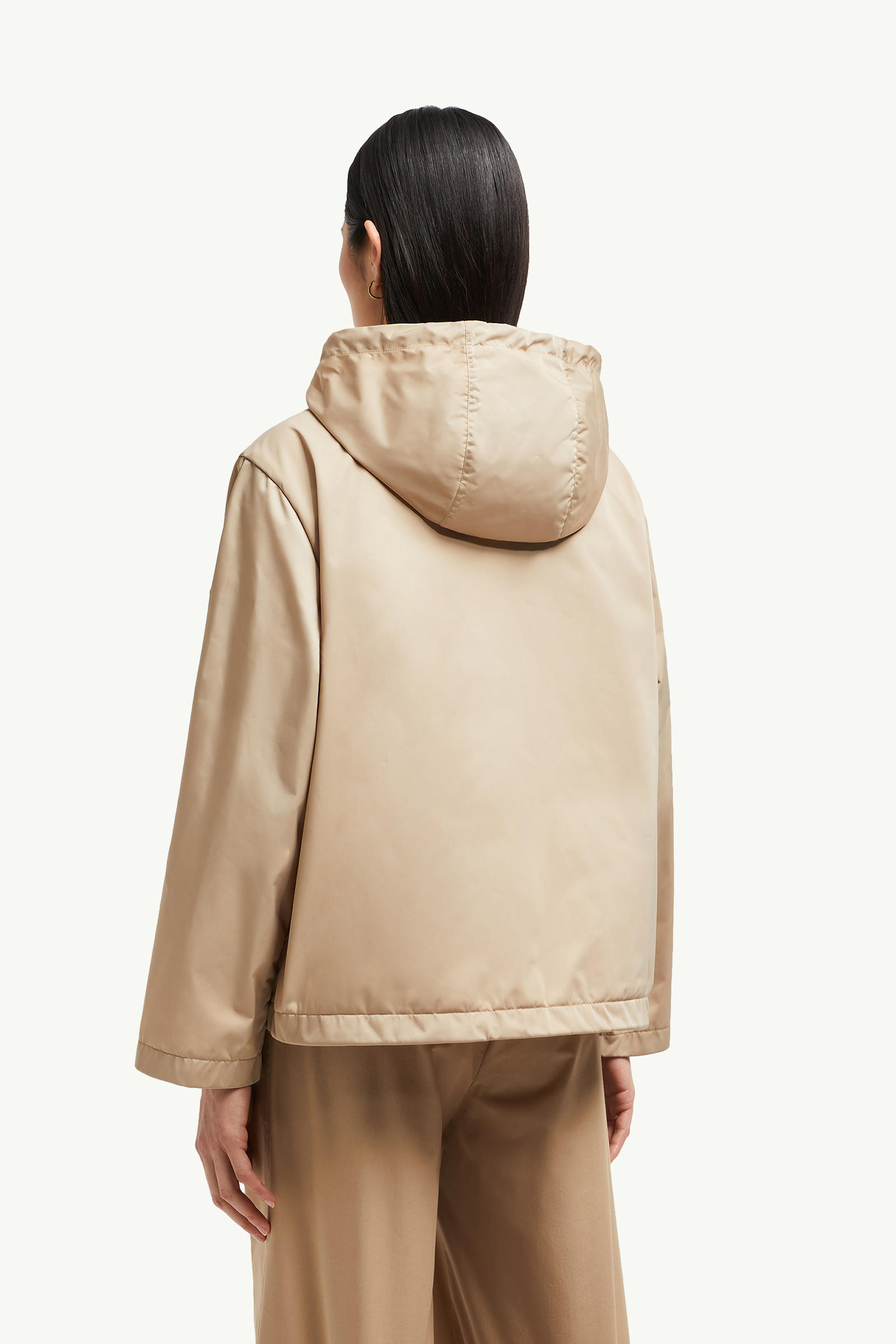 Cassiopea Hooded Jacket Women Beige Moncler 4