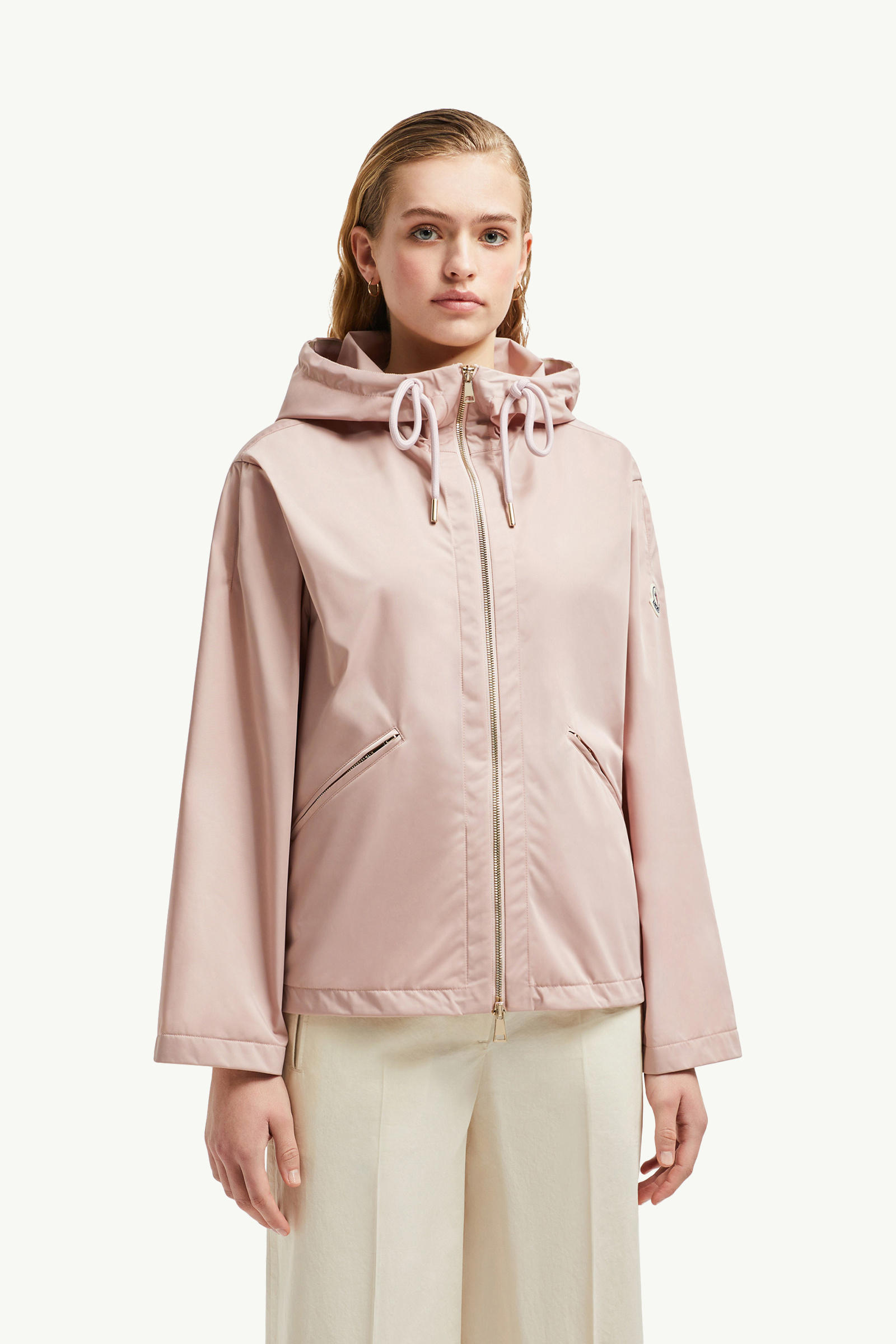 Cassiopea Hooded Jacket Women Light Pink Moncler 3