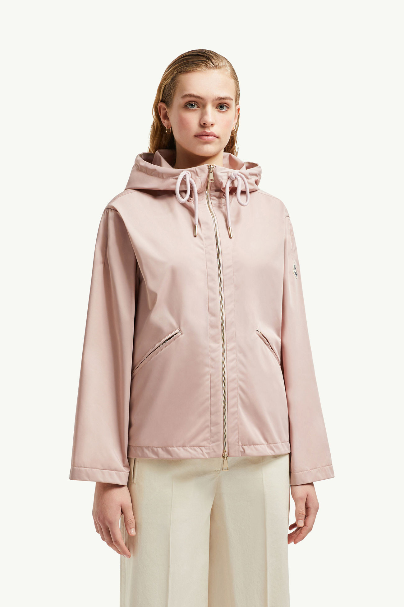 Cassiopea連帽外套 女士 淺粉紅色 Moncler 3