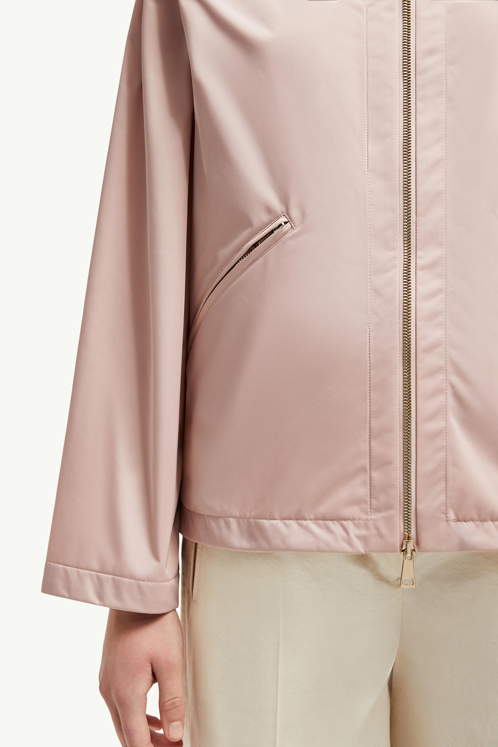 Cassiopea Hooded Jacket Women Light Pink Moncler 6