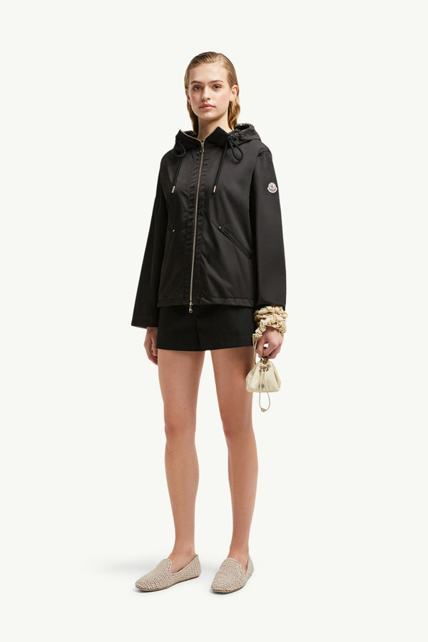 Cassiopea連帽外套 女士 黑色 Moncler 0