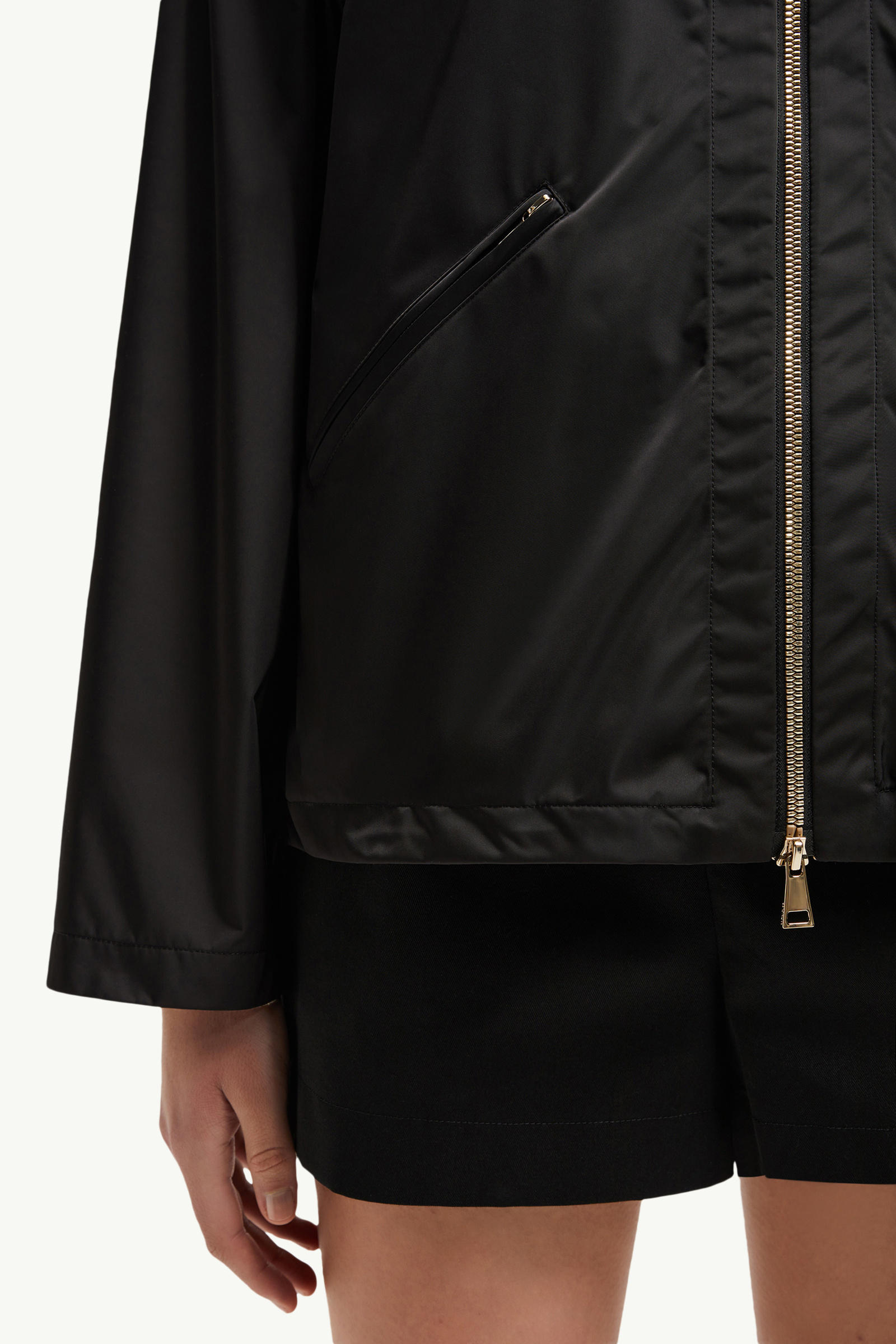 Cassiopea Hooded Jacket Women Black Moncler 5