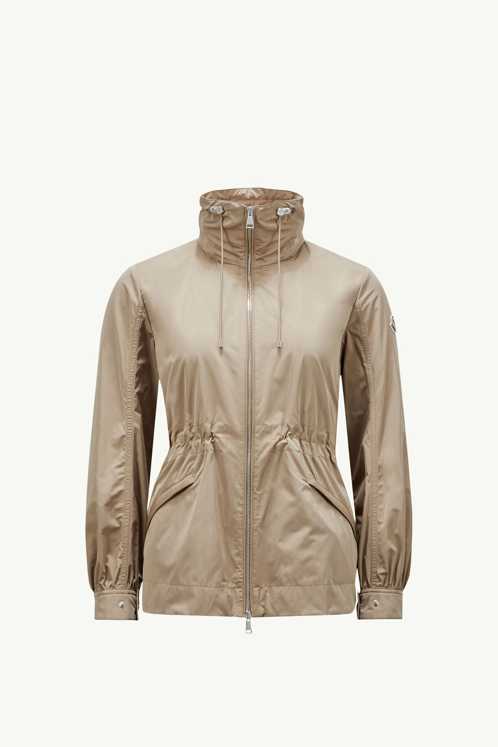 Enet Hooded Parka Jacket Women Beige Moncler 2