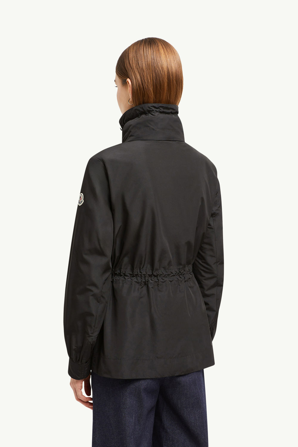 Enet Hooded Parka Jacket Women Black Moncler 4