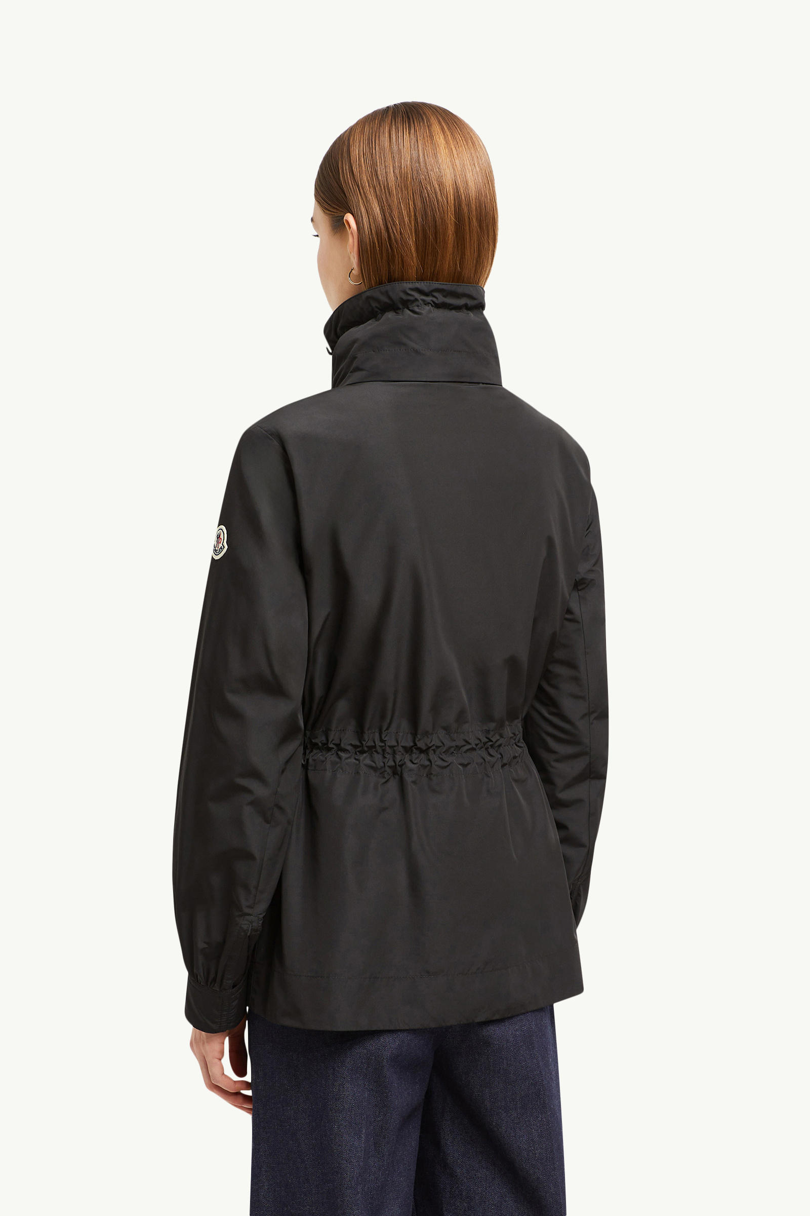 Enet Hooded Parka Jacket Women Black Moncler 4