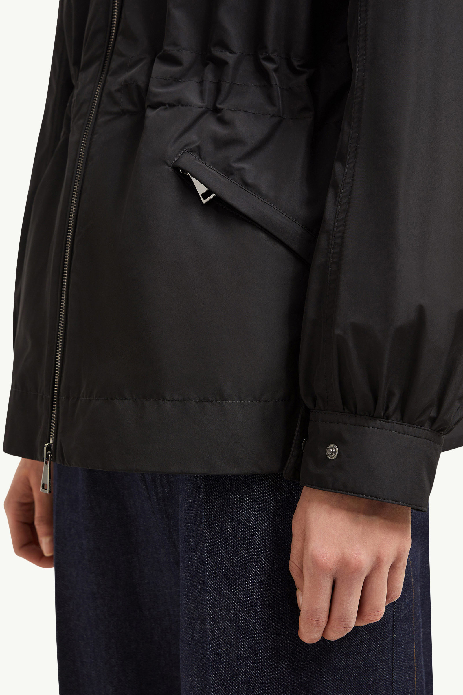 Enet Hooded Parka Jacket Women Black Moncler 8