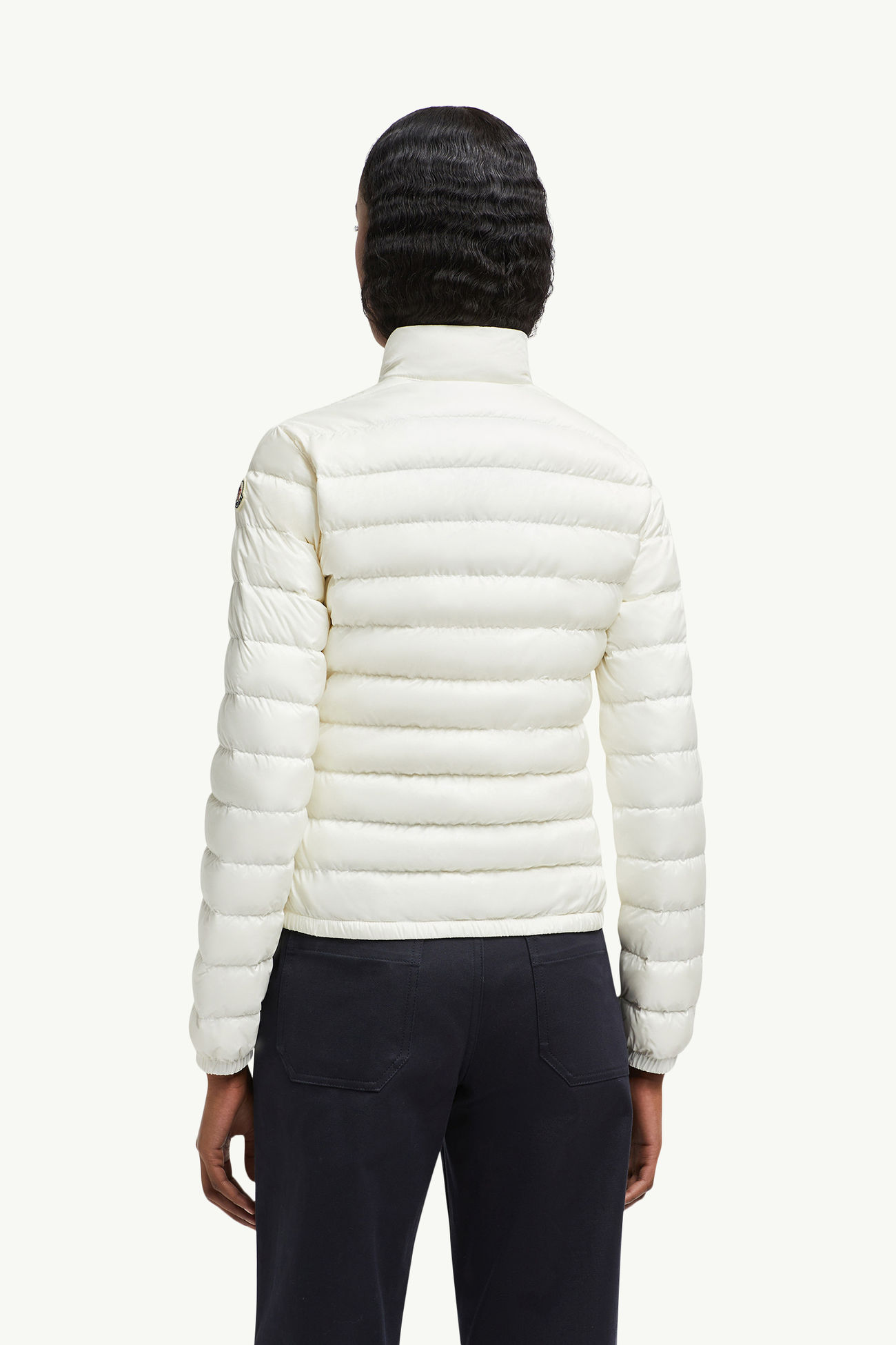 Lans 패커블 쇼트 다운 재킷 여성 화이트 Moncler 4