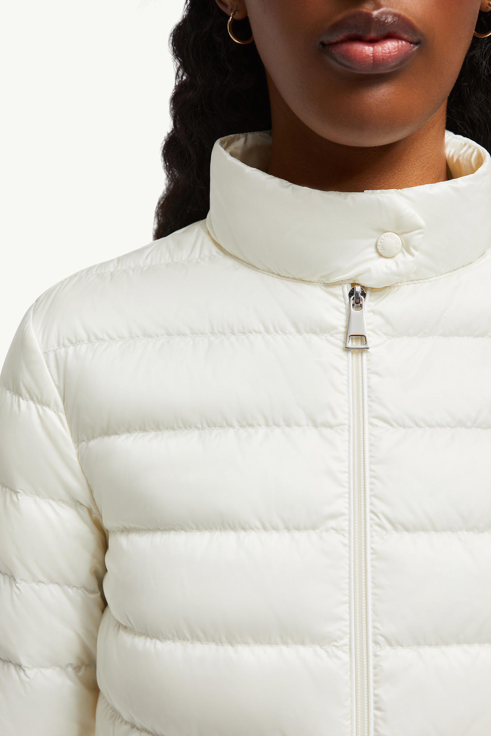Lans可收納式短身羽絨外套 女士 白色 Moncler 6