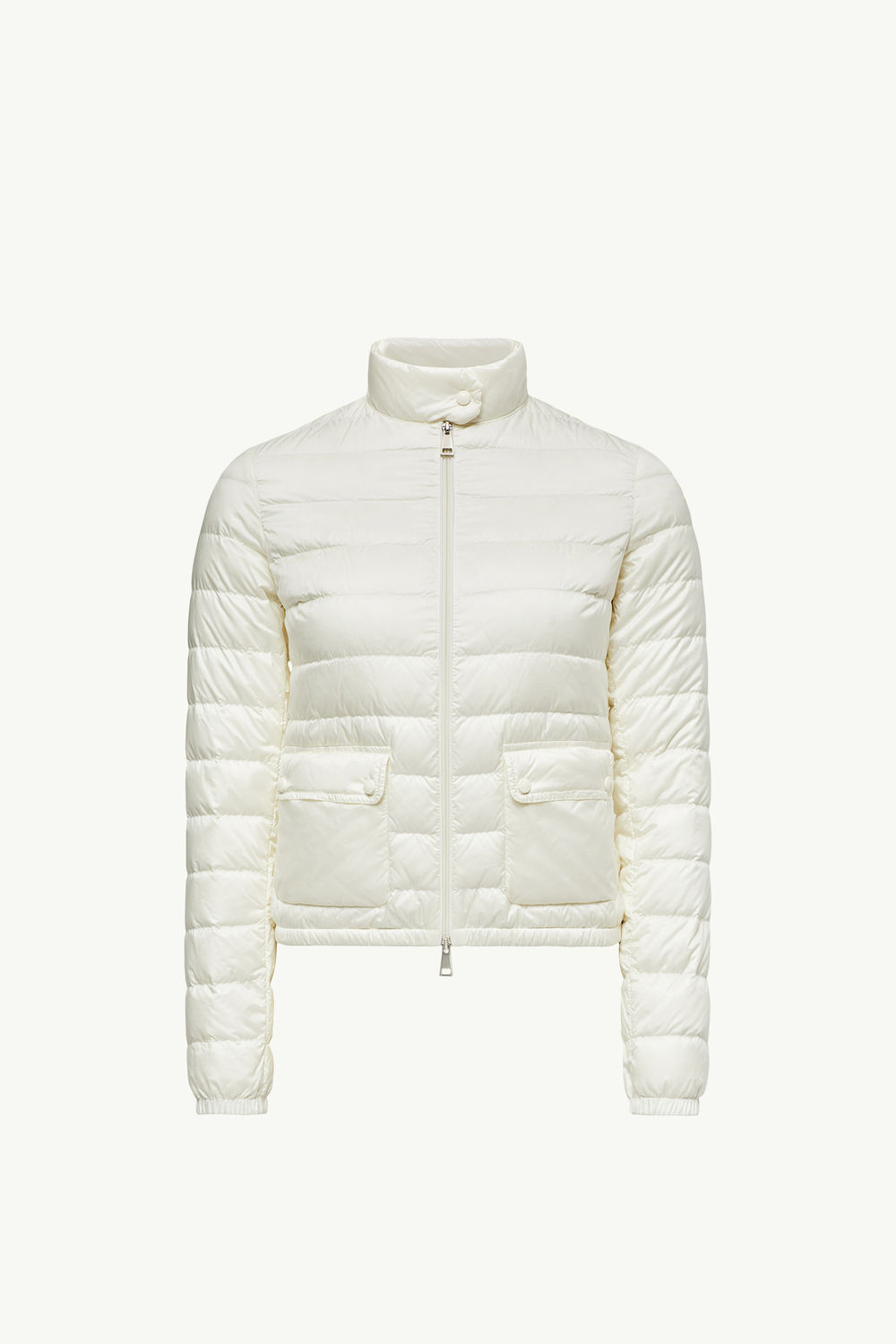 Lans Packable Short Down Jacket Women White Moncler 2