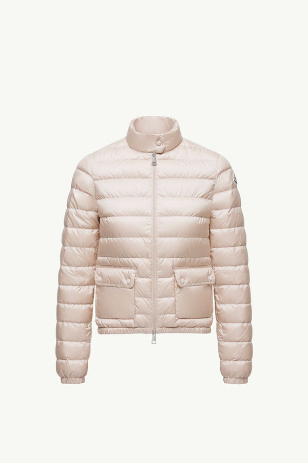 Lans Packable Short Down Jacket Women Light Pink Moncler 2