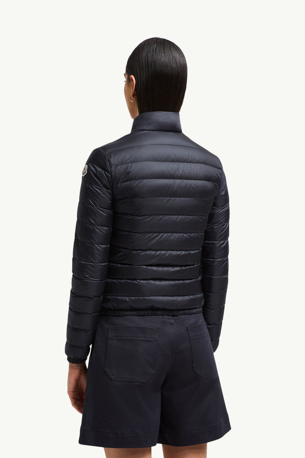 Lansショートダウンジャケット レディース ナイトブルー Moncler 4