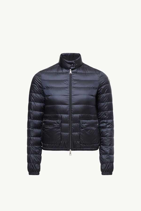 Lans Packable Short Down Jacket Women Night Blue Moncler 2