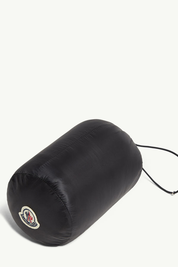 Lans verstaubare kurze Daunenjacke Damen Schwarz Moncler 8