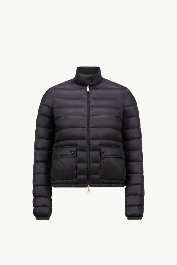 Lans Packable Short Down Jacket Women Black Moncler 2