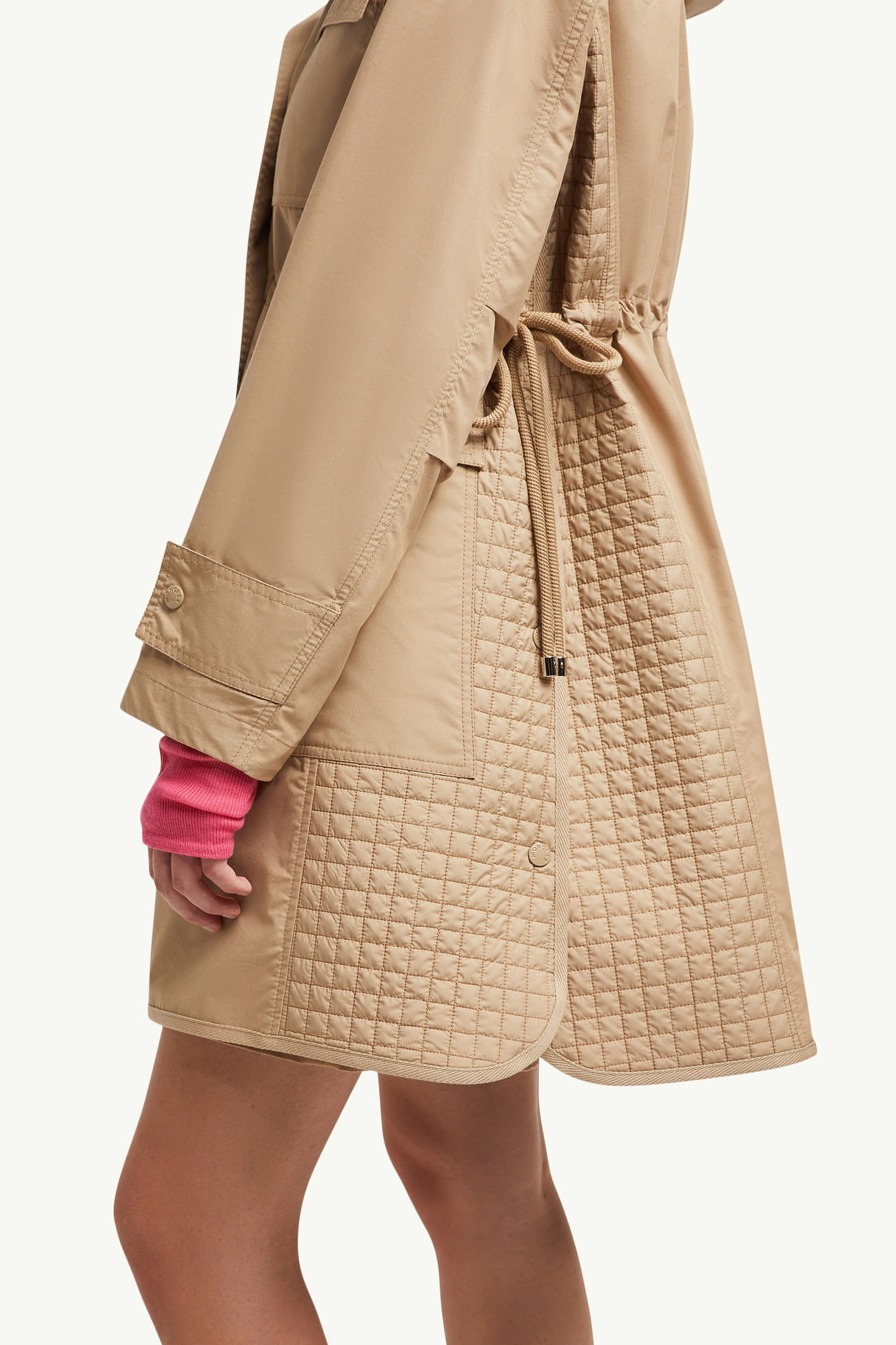 Meudon 3-in-1 Daunenparka mit Kapuze Damen Beige Moncler 6