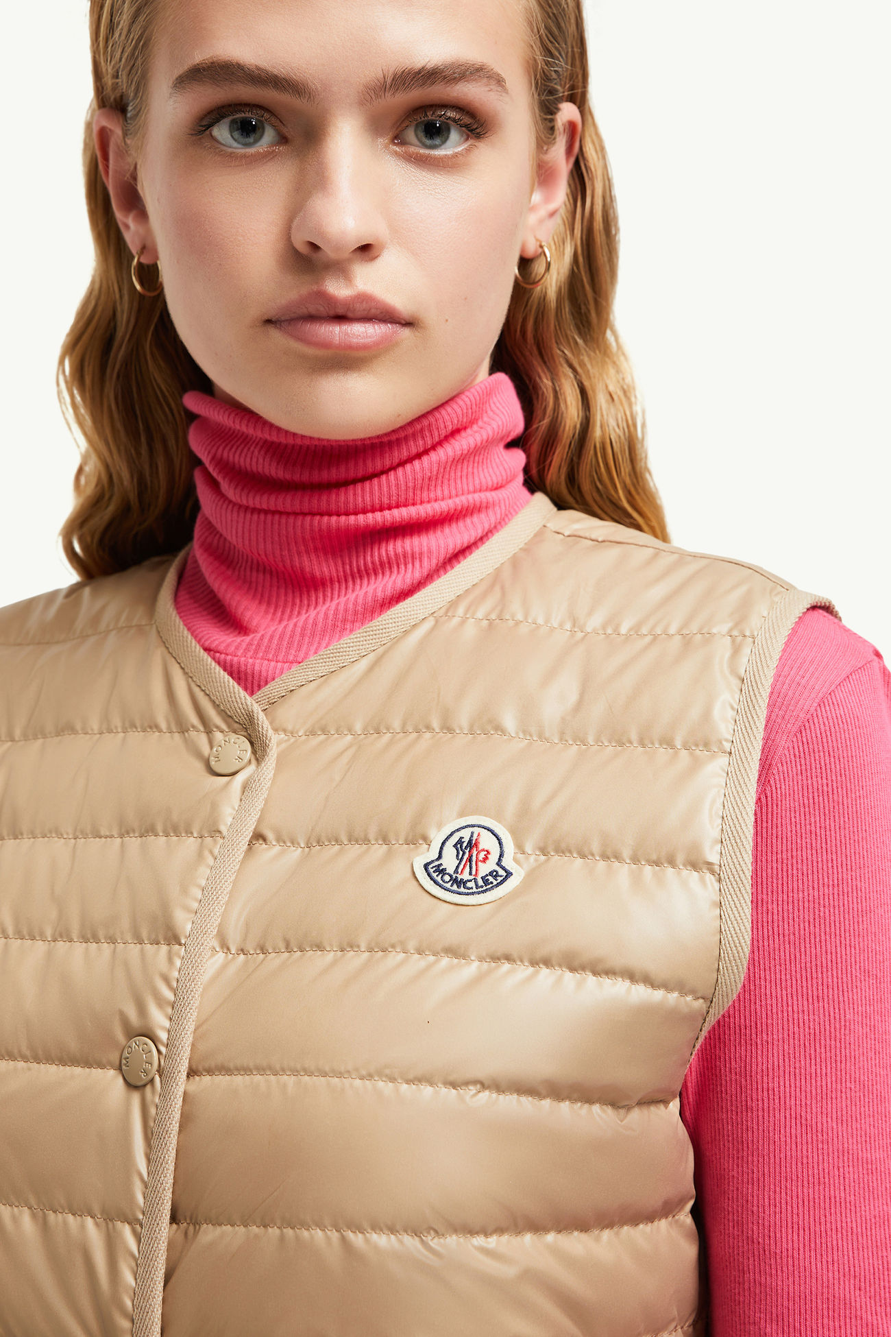 Meudon 3-in-1 Daunenparka mit Kapuze Damen Beige Moncler 7