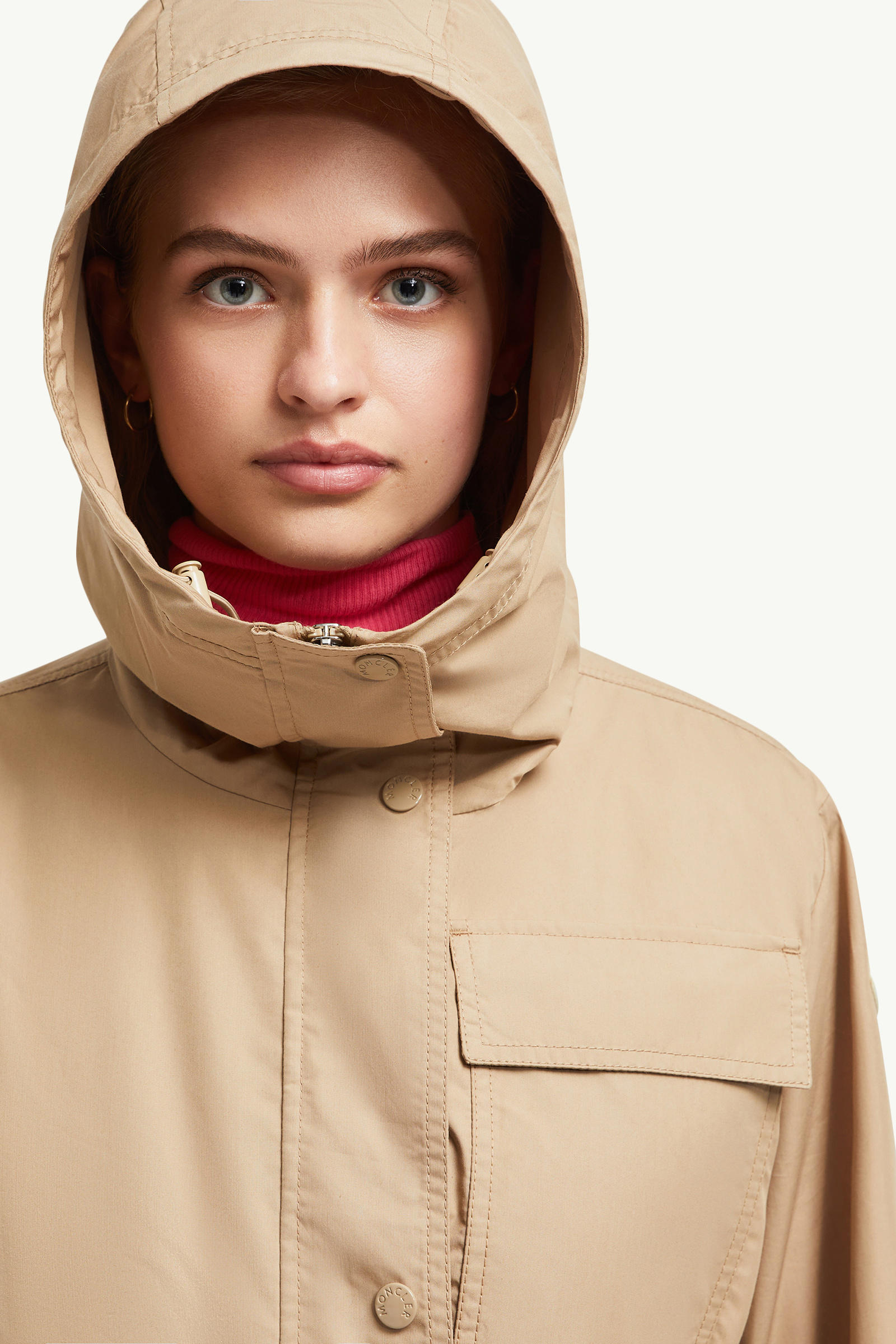 Meudon 3-in-1 Daunenparka mit Kapuze Damen Beige Moncler 8