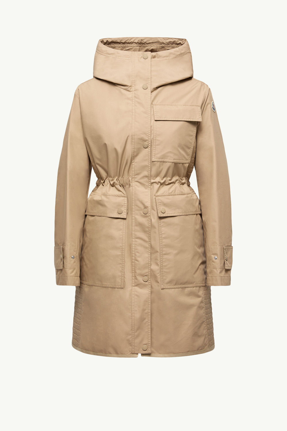 Meudon 3-in-1 Hooded Down Parka Coat Women Beige Moncler 2
