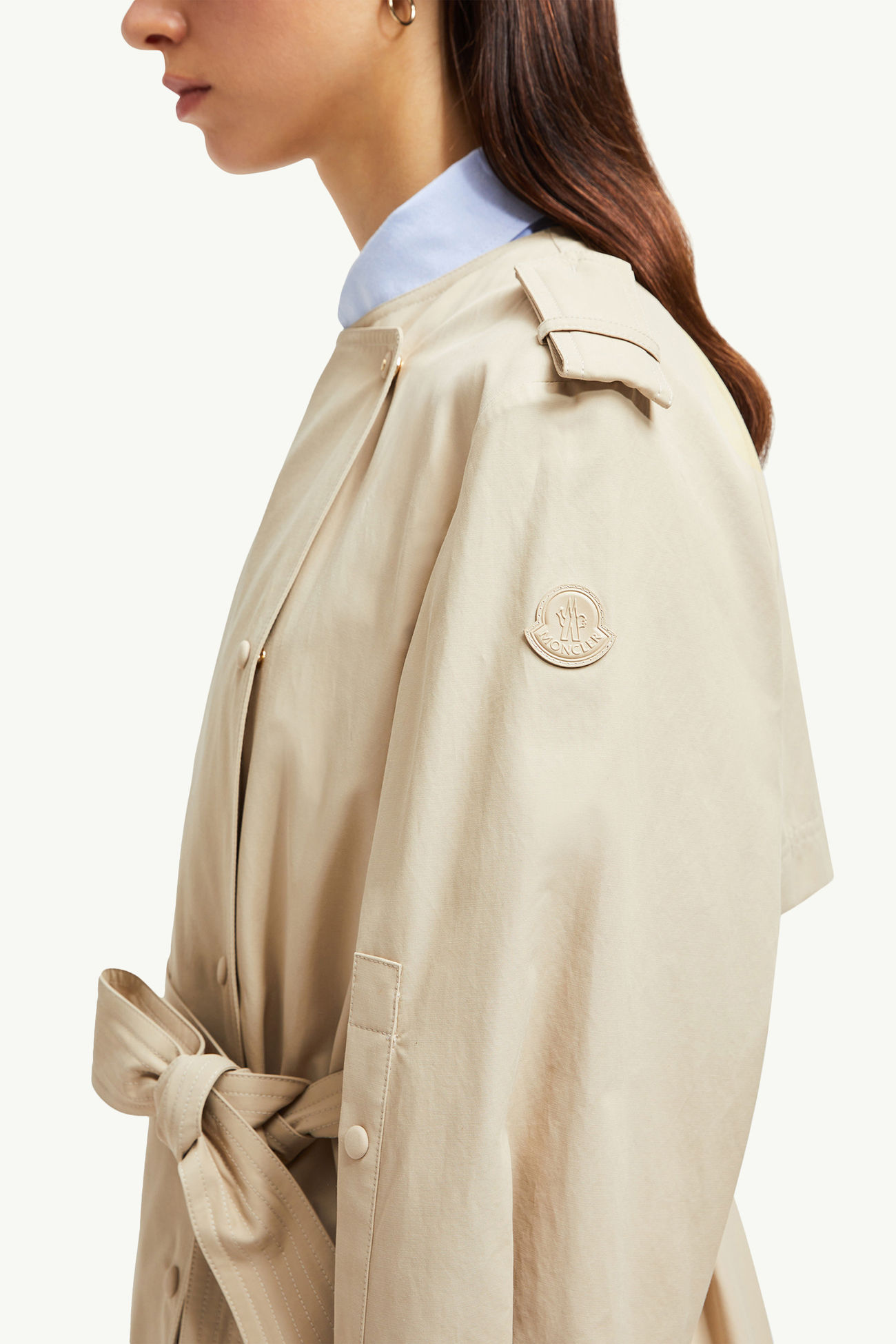 Gourdon三合一長身夾層外套 女士 淺米色 Moncler 6