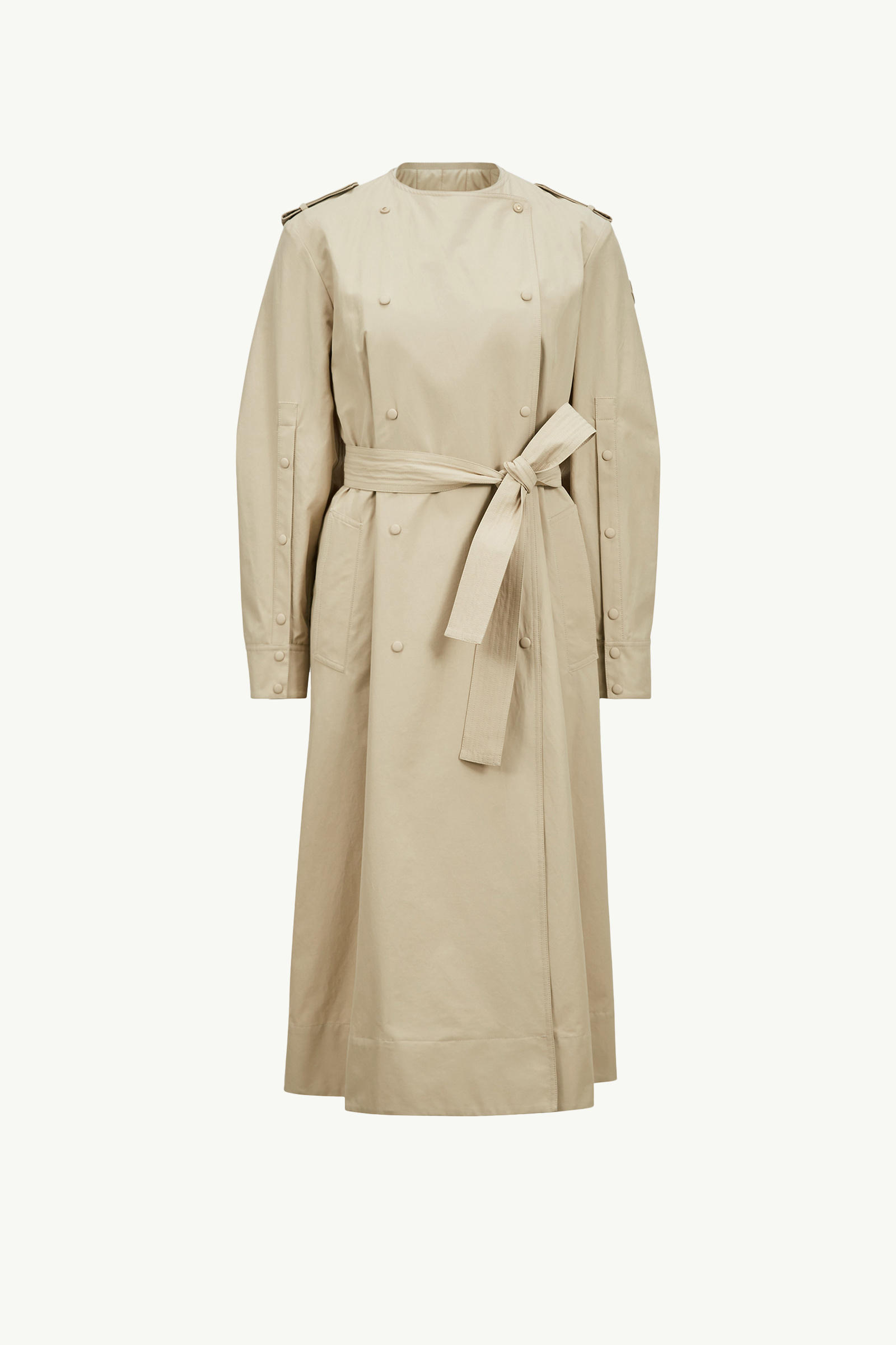 Giacca lunga imbottita Gourdon 3 in 1 Donna Beige Chiaro Moncler 2