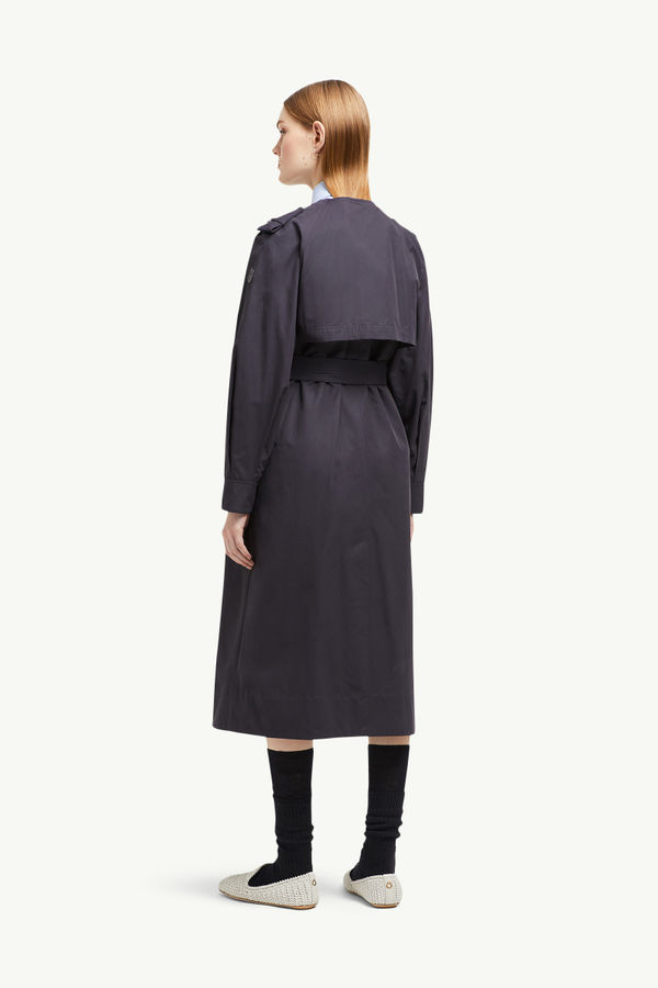 Veste longue Gourdon matelassée 3-en-1 Femmes Bleu marine Moncler 4