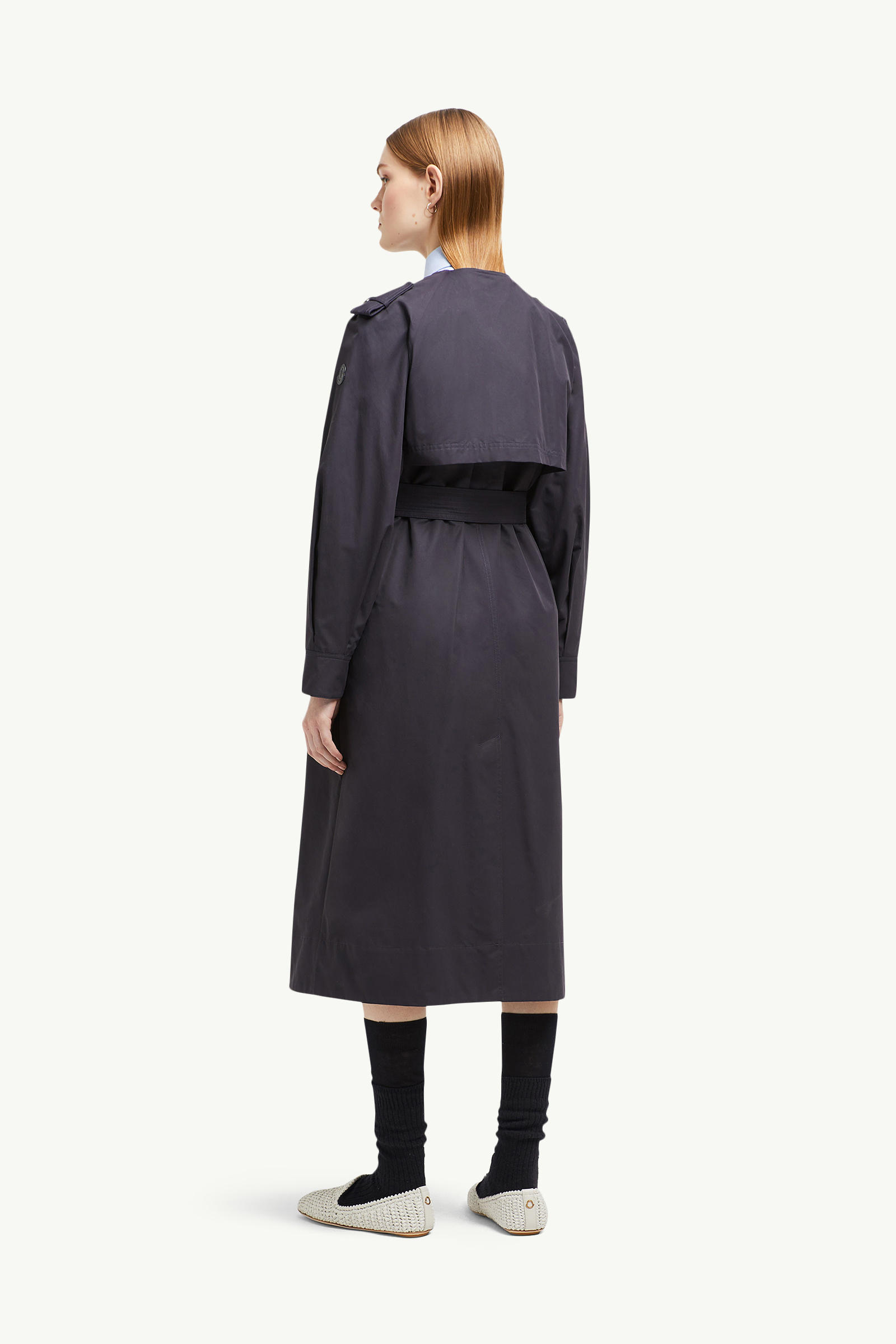 Veste longue Gourdon matelassée 3-en-1 Femmes Bleu marine Moncler 4