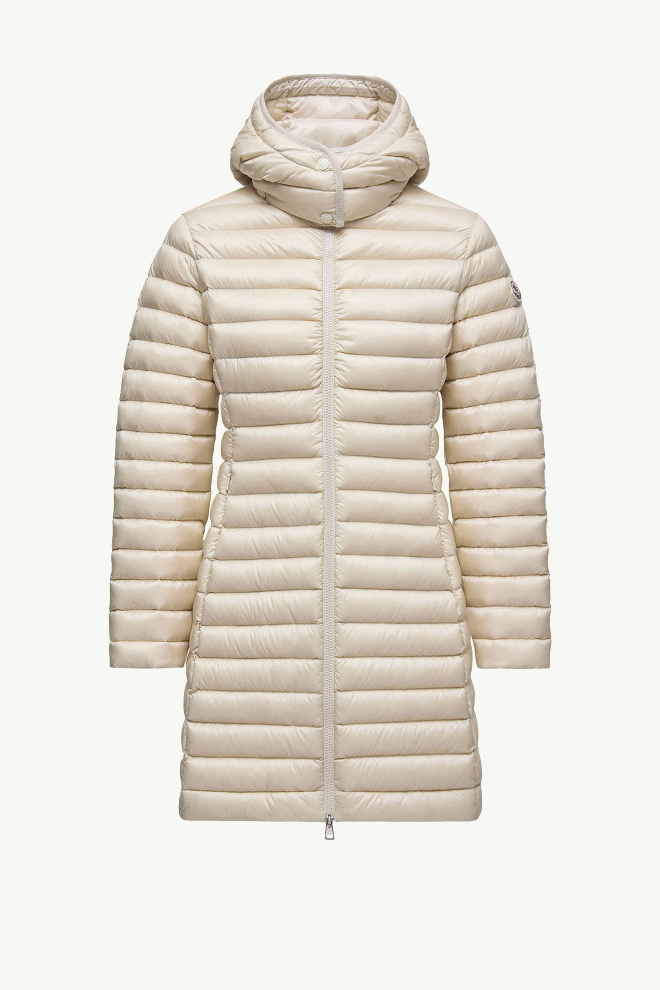 Igelongロングダウンジャケット レディース ホワイトアイボリー Moncler 2
