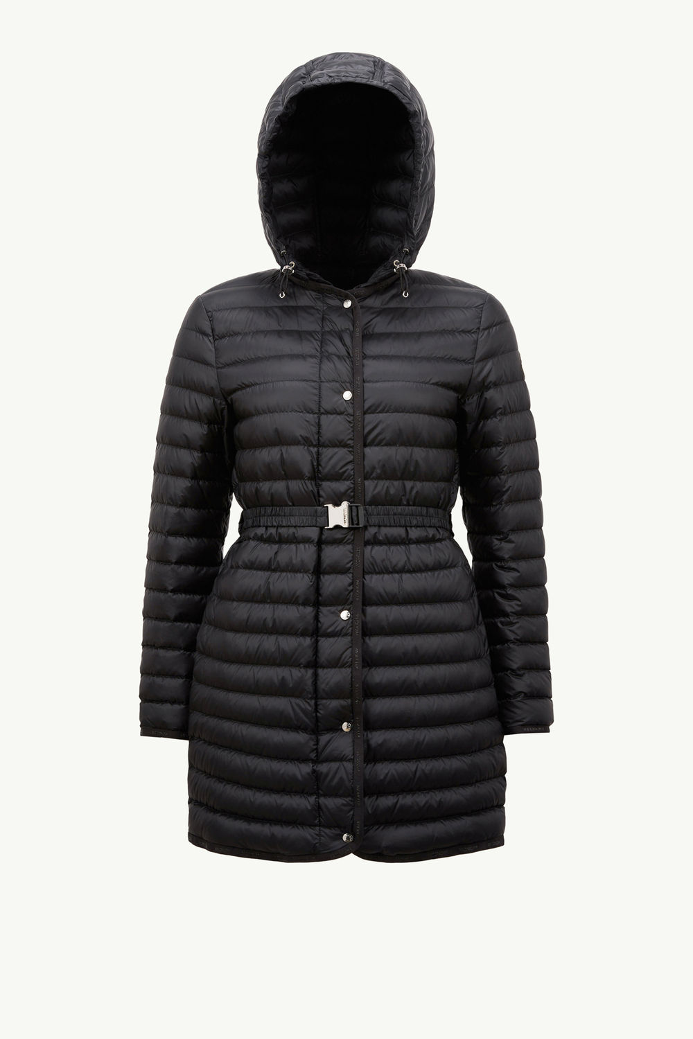 Oredonne Hooded Long Down Jacket Women Black Moncler 2