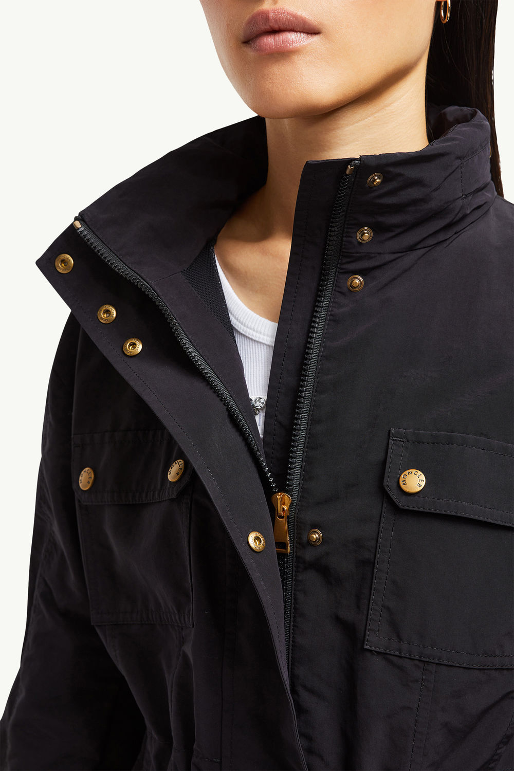 Nantes Parka Women Black Moncler 6