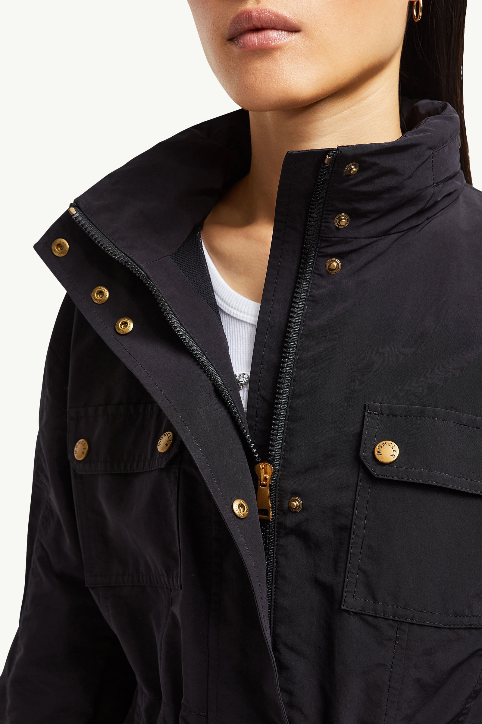 Nantes 파카 여성 블랙 Moncler 6